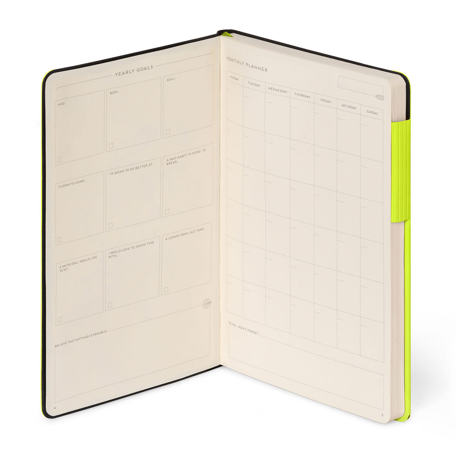Εικόνα 3 του Legami Σημειωματάριο My Notebook Chartreuse Medium