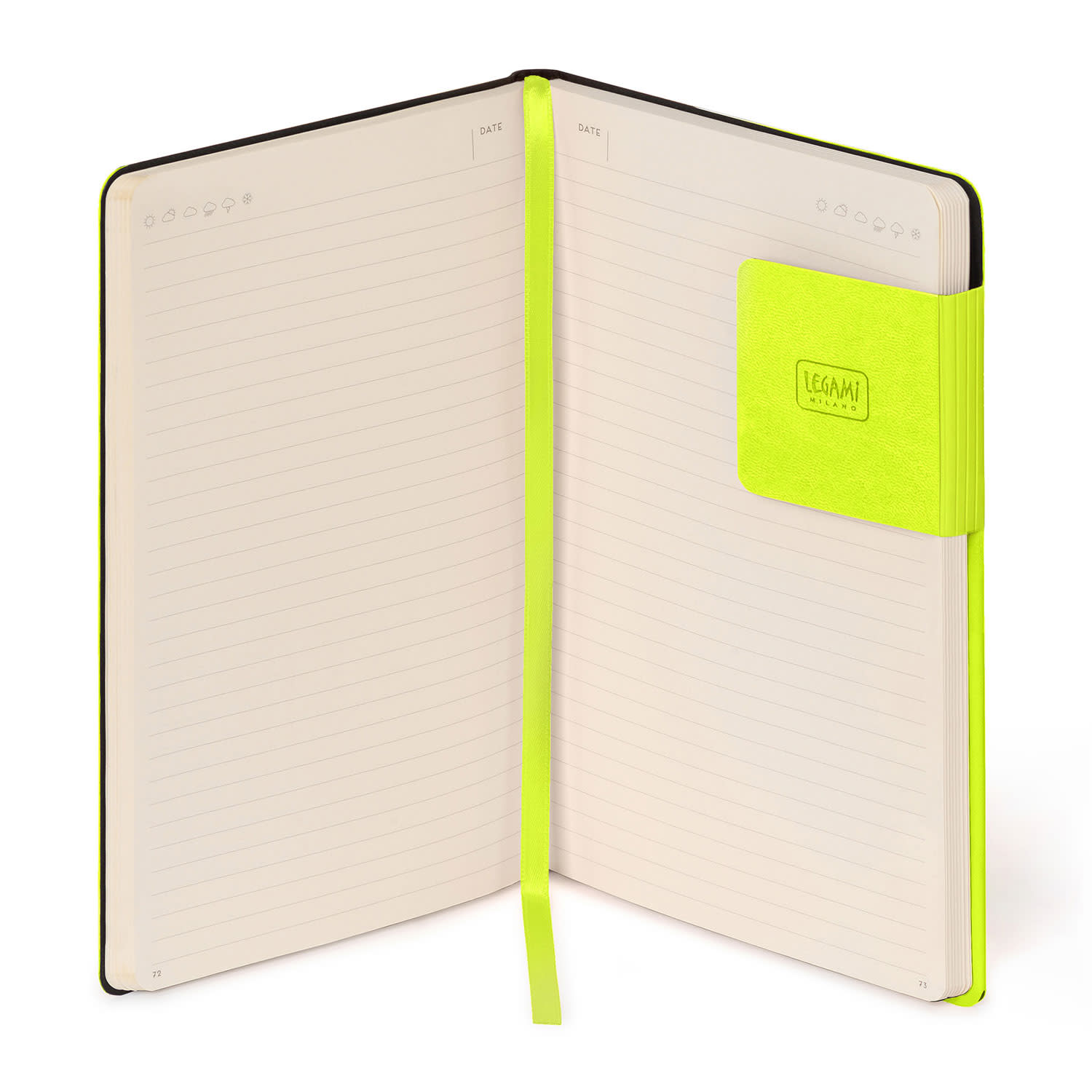 Εικόνα 4 του Legami Σημειωματάριο My Notebook Chartreuse Medium