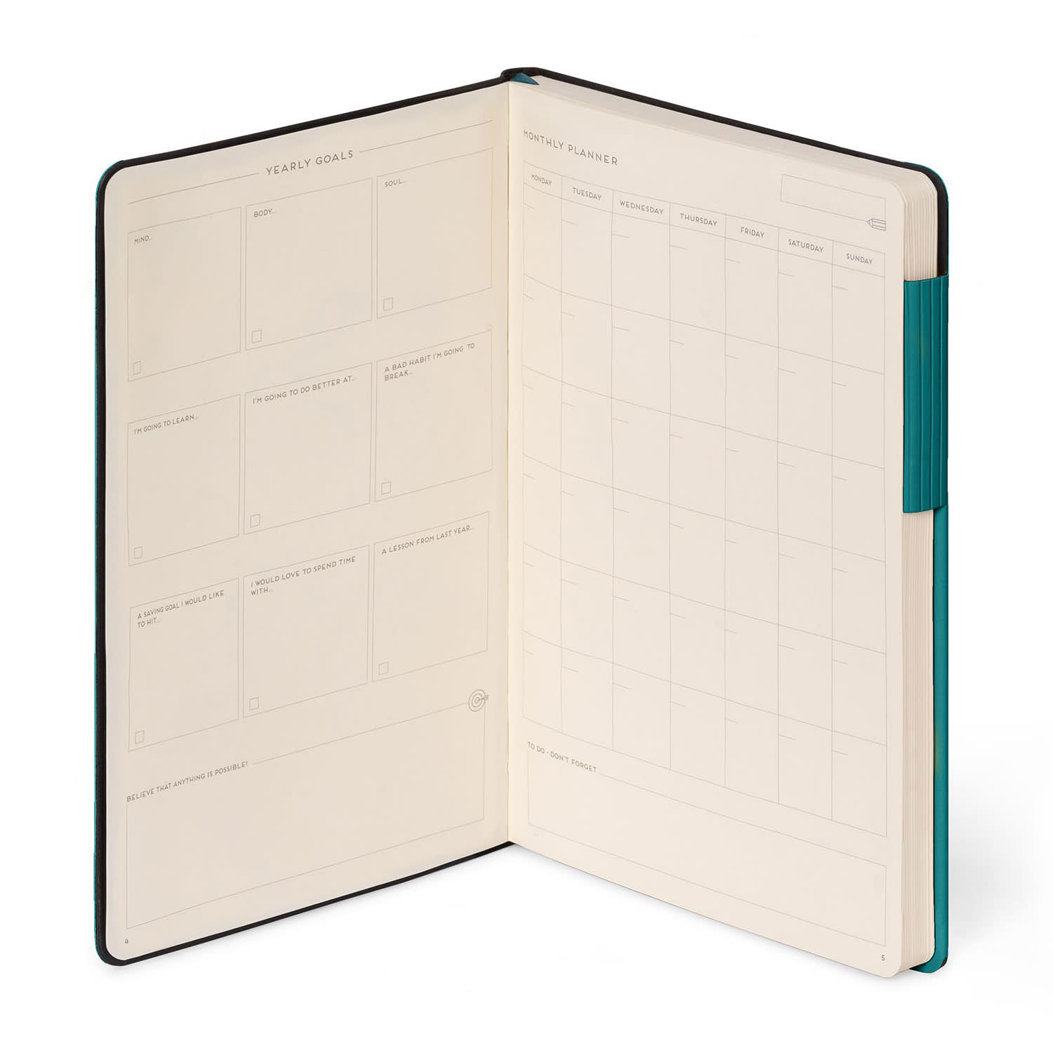 Εικόνα 3 του Legami Σημειωματάριο My Notebook Malachite Green Medium