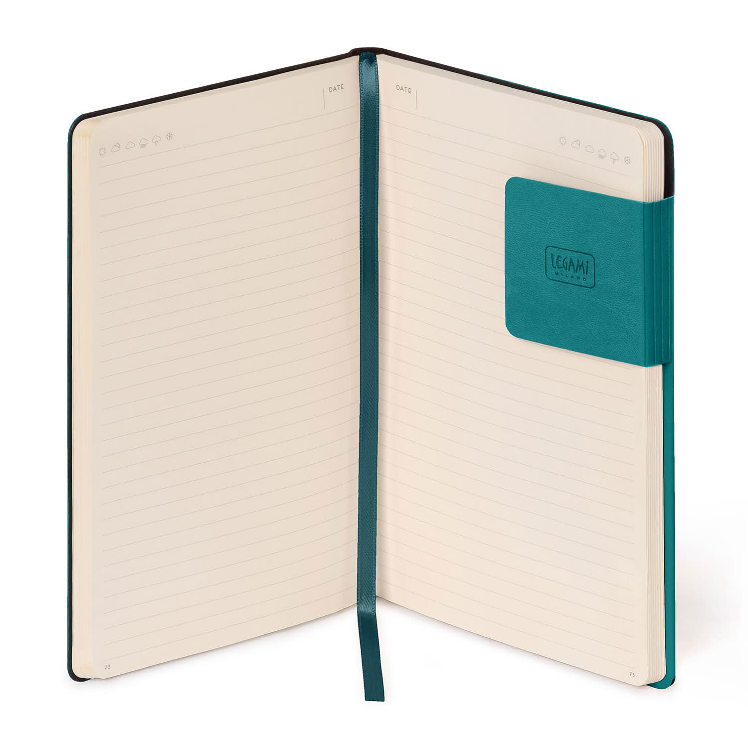 Εικόνα 4 του Legami Σημειωματάριο My Notebook Malachite Green Medium