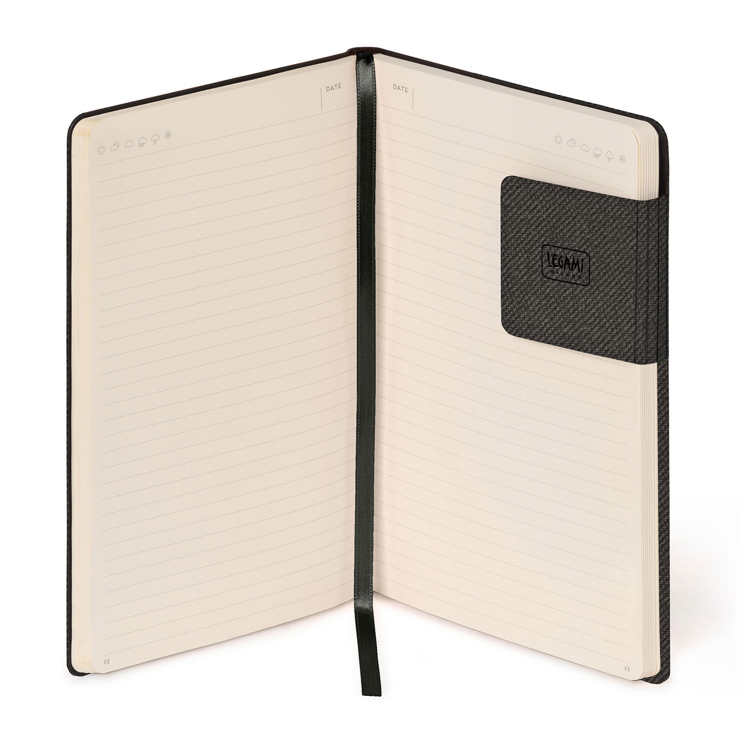 Εικόνα 4 του Legami Σημειωματάριο My Notebook Deep Graphite Medium