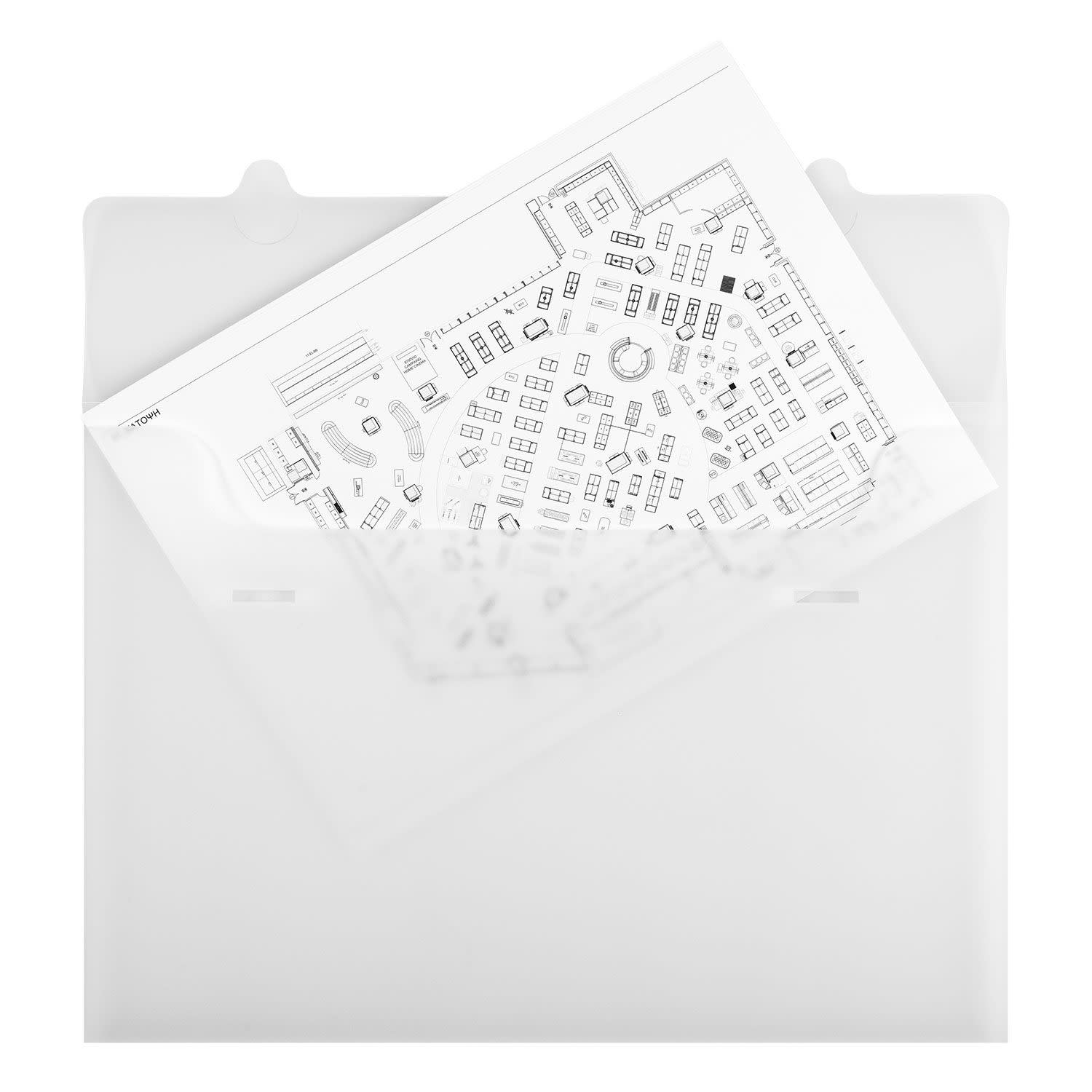 Εικόνα 4 του Φάκελος Πλαστικός για Χαρτιά Σχεδίου 50x70cm