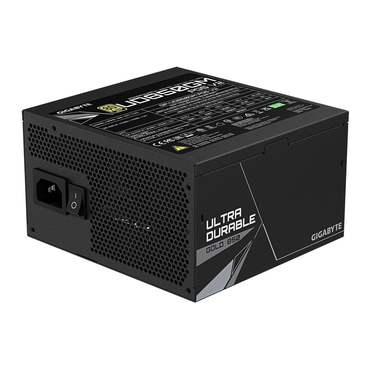 Εικόνα 4 του PSU Gigabyte 850W 80+ Gold Modular PG5