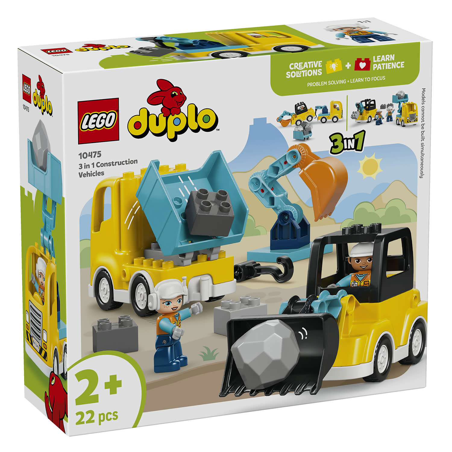 LEGO 10475 3 In 1 Construction Vehicles