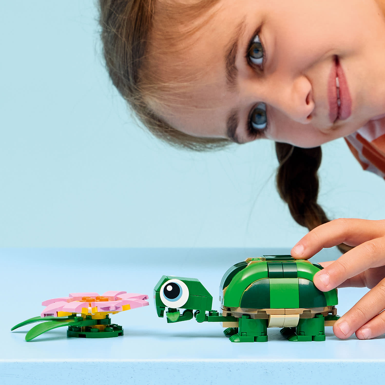 Εικόνα 4 του LEGO 31377 Turtle With A Water Lily Flower