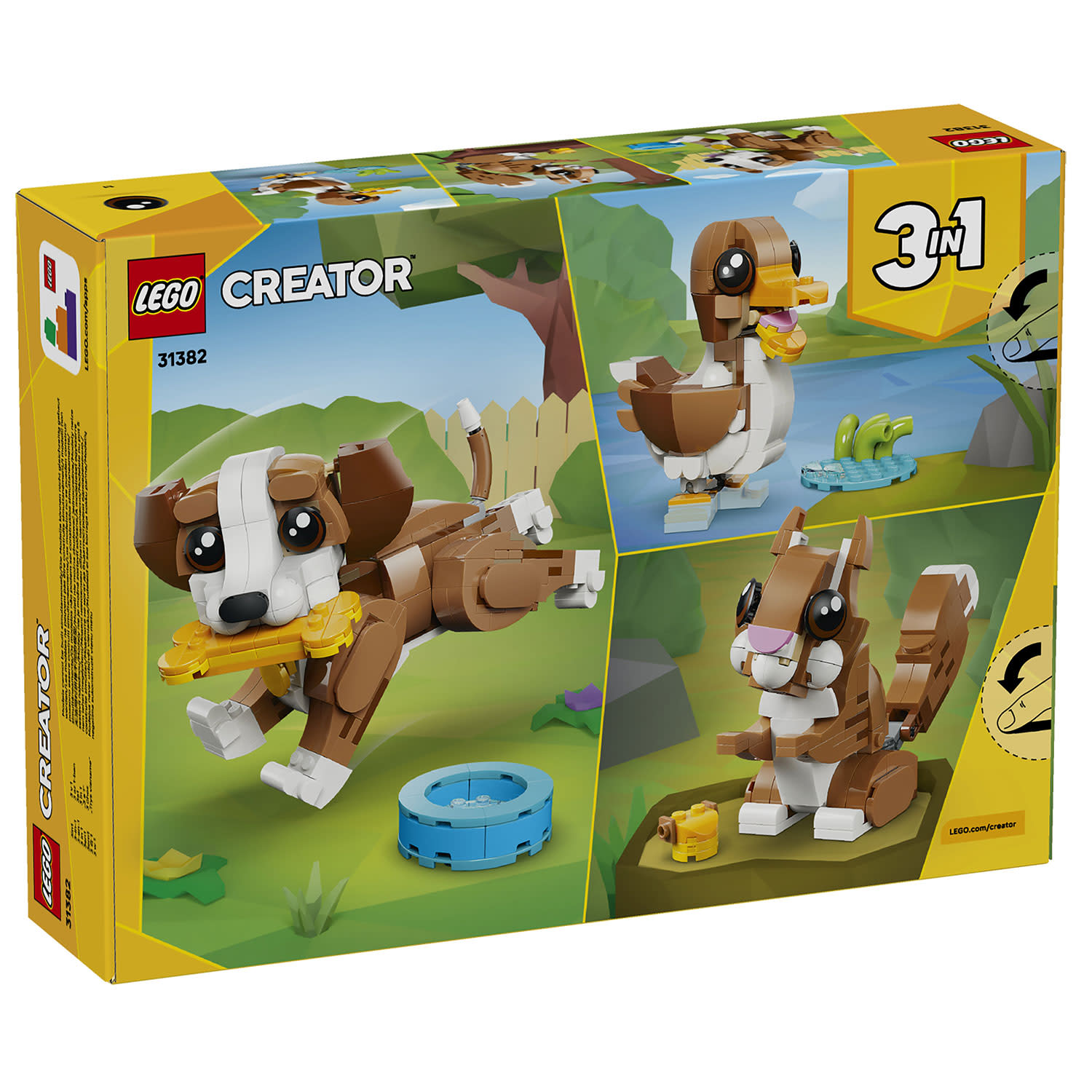 Εικόνα 6 του LEGO 31382 Cute Animals: Playful Puppy Dog