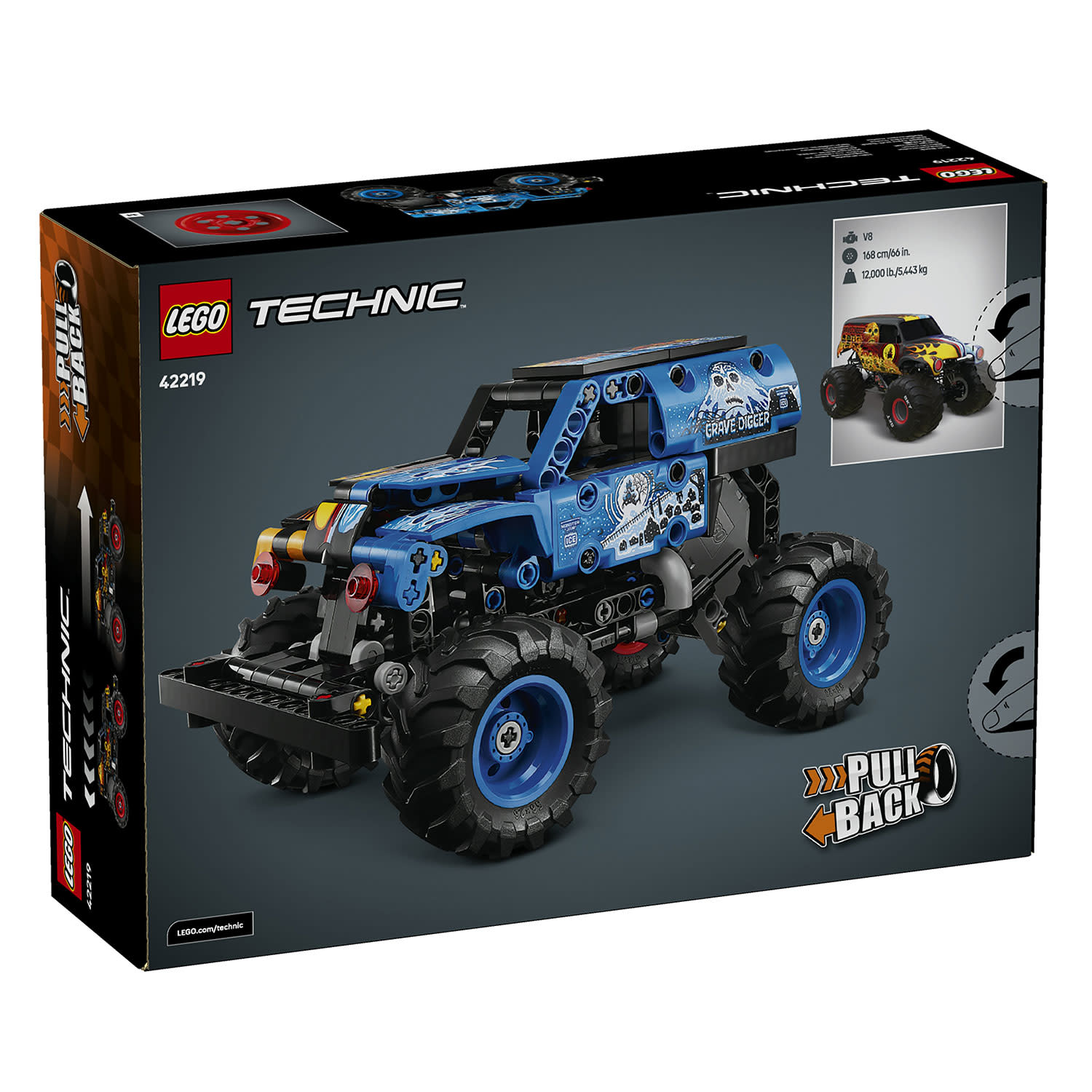 Εικόνα 5 του LEGO 42219 Monster Jam™ Grave Digger™ Fire And Ice