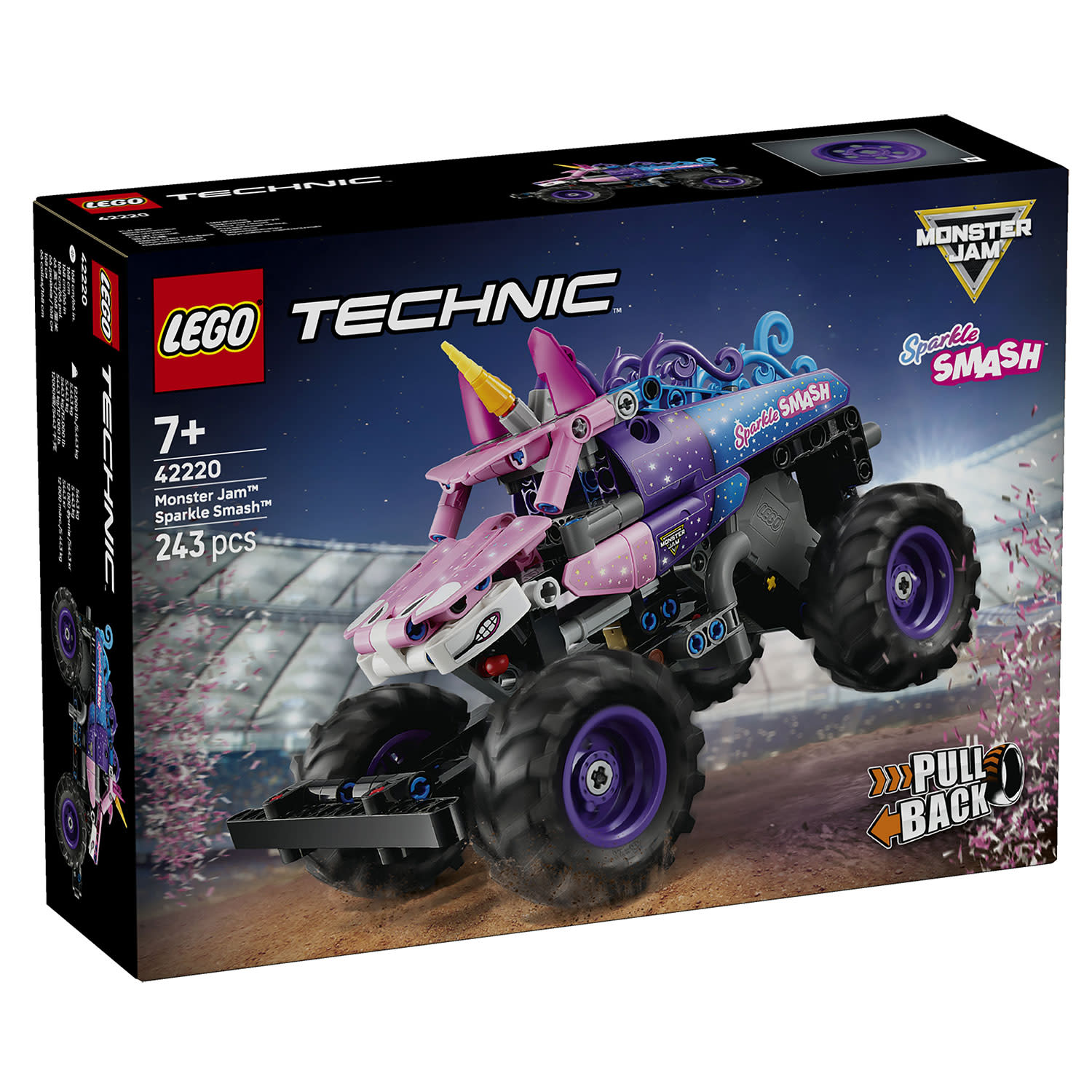 LEGO 42220 Monster Jam™  Sparkle Smash™ Pull-Back