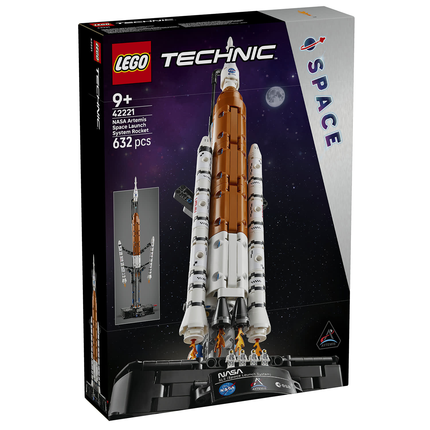 LEGO 42221 Nasa Artemis Space Launch System Rocket