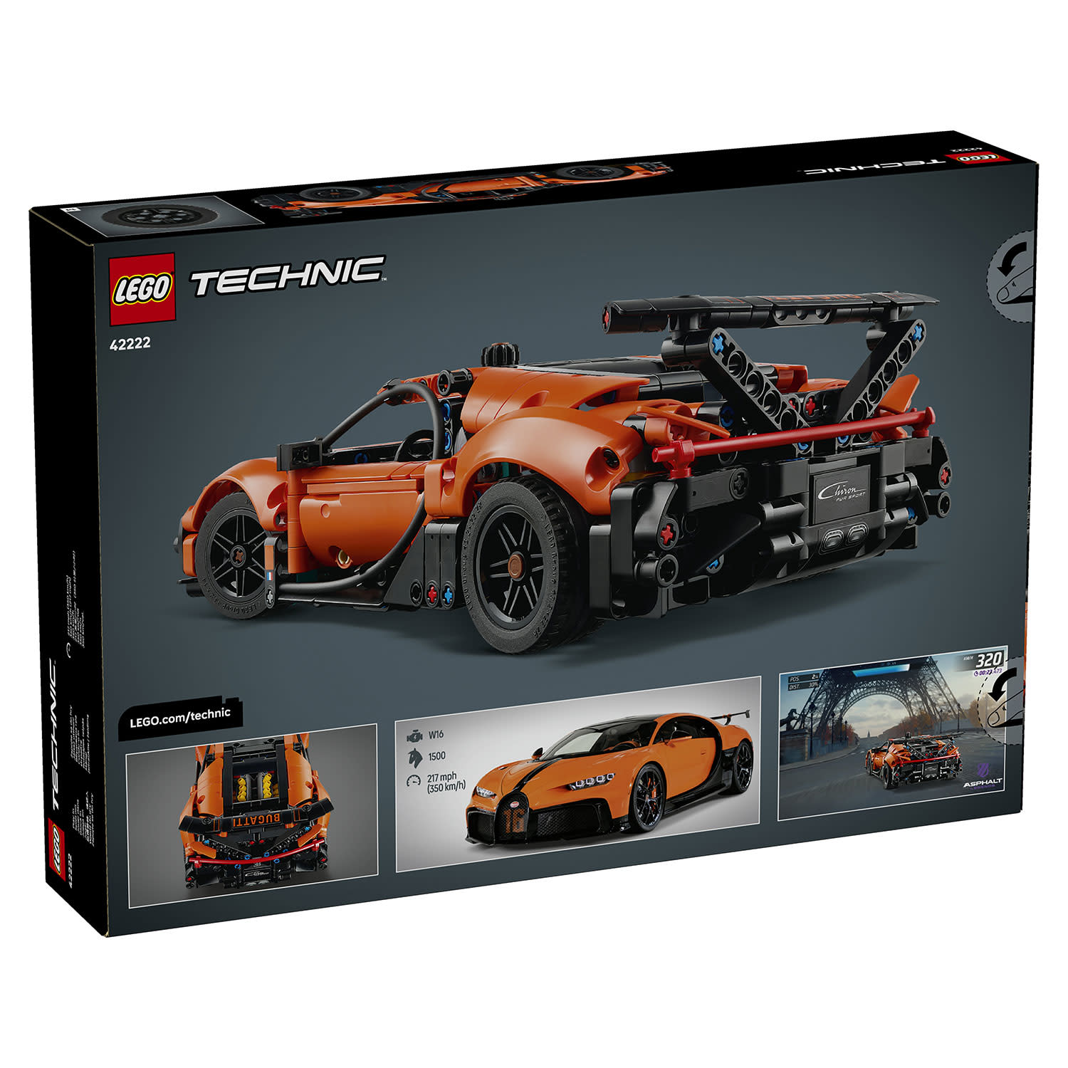 Εικόνα 5 του LEGO 42222 Bugatti Chiron Pur Sport Hypercar