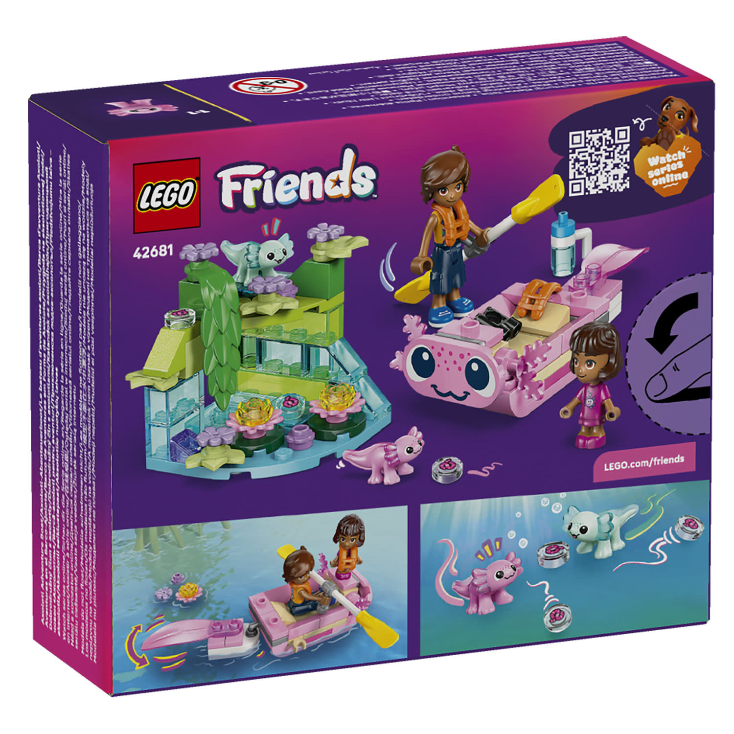 Εικόνα 5 του LEGO 42681 Axolotl Adventure Boat