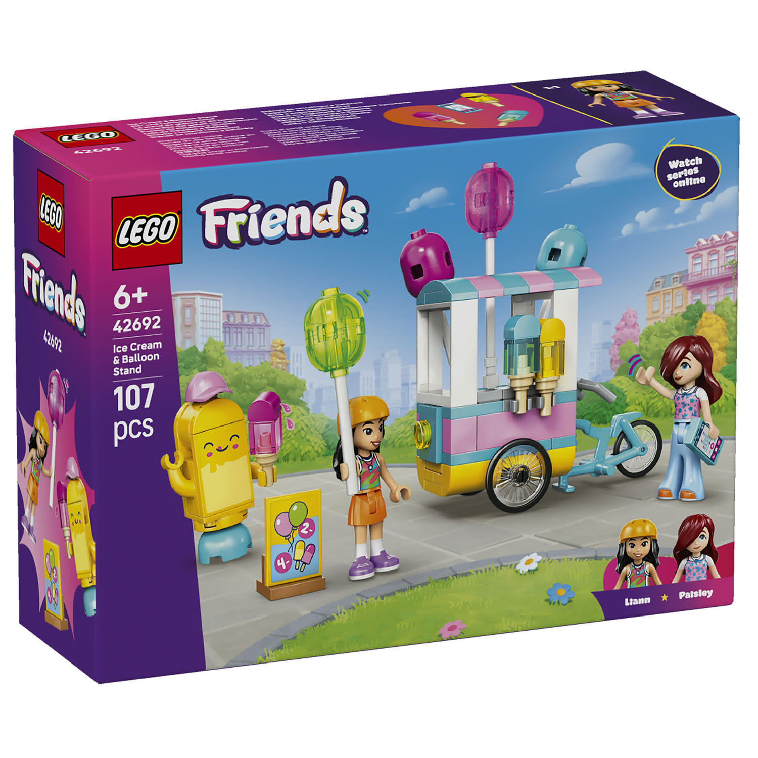 LEGO 42692 Ice Cream & Balloon Stand