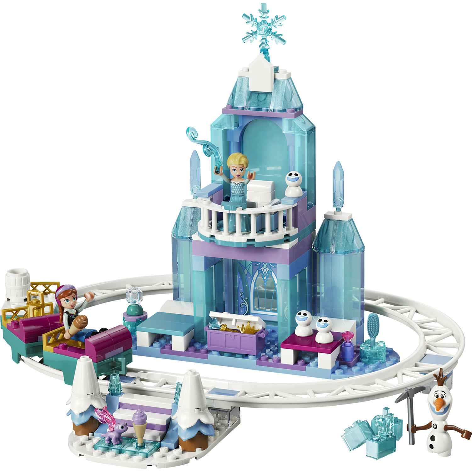 Εικόνα 2 του LEGO 43281 Elsa'S Ice Castle & Snow Ride Adventure
