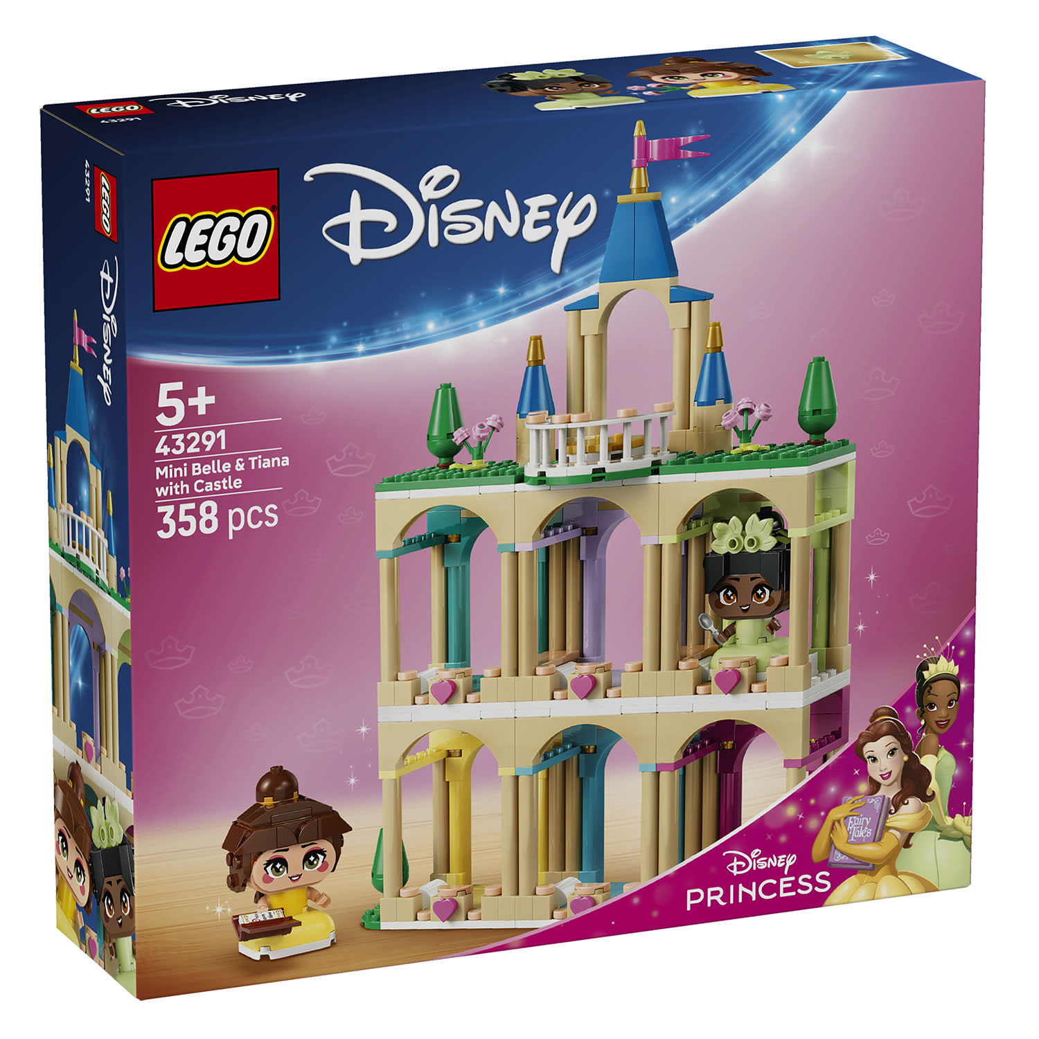 LEGO 43291 Mini Belle & Tiana With Castle