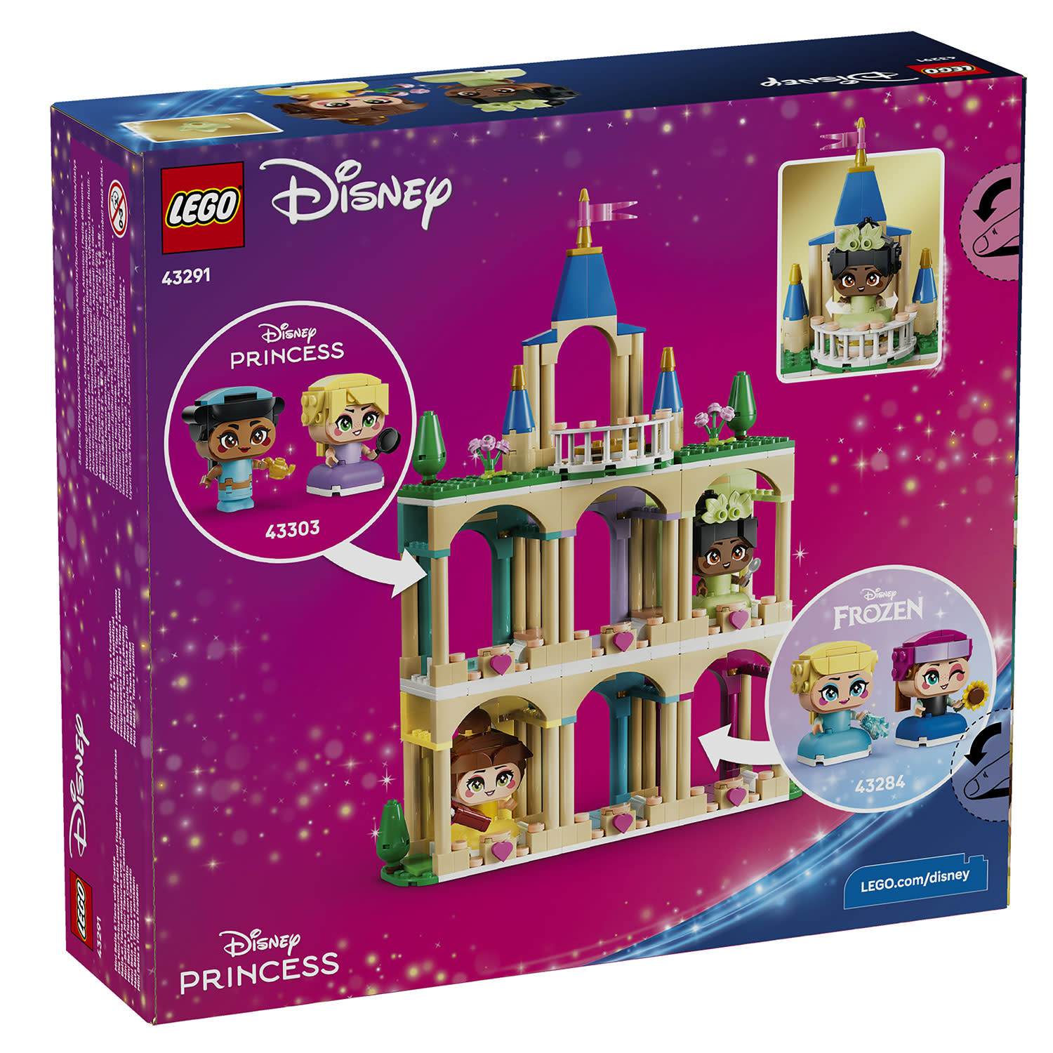 Εικόνα 5 του LEGO 43291 Mini Belle & Tiana With Castle