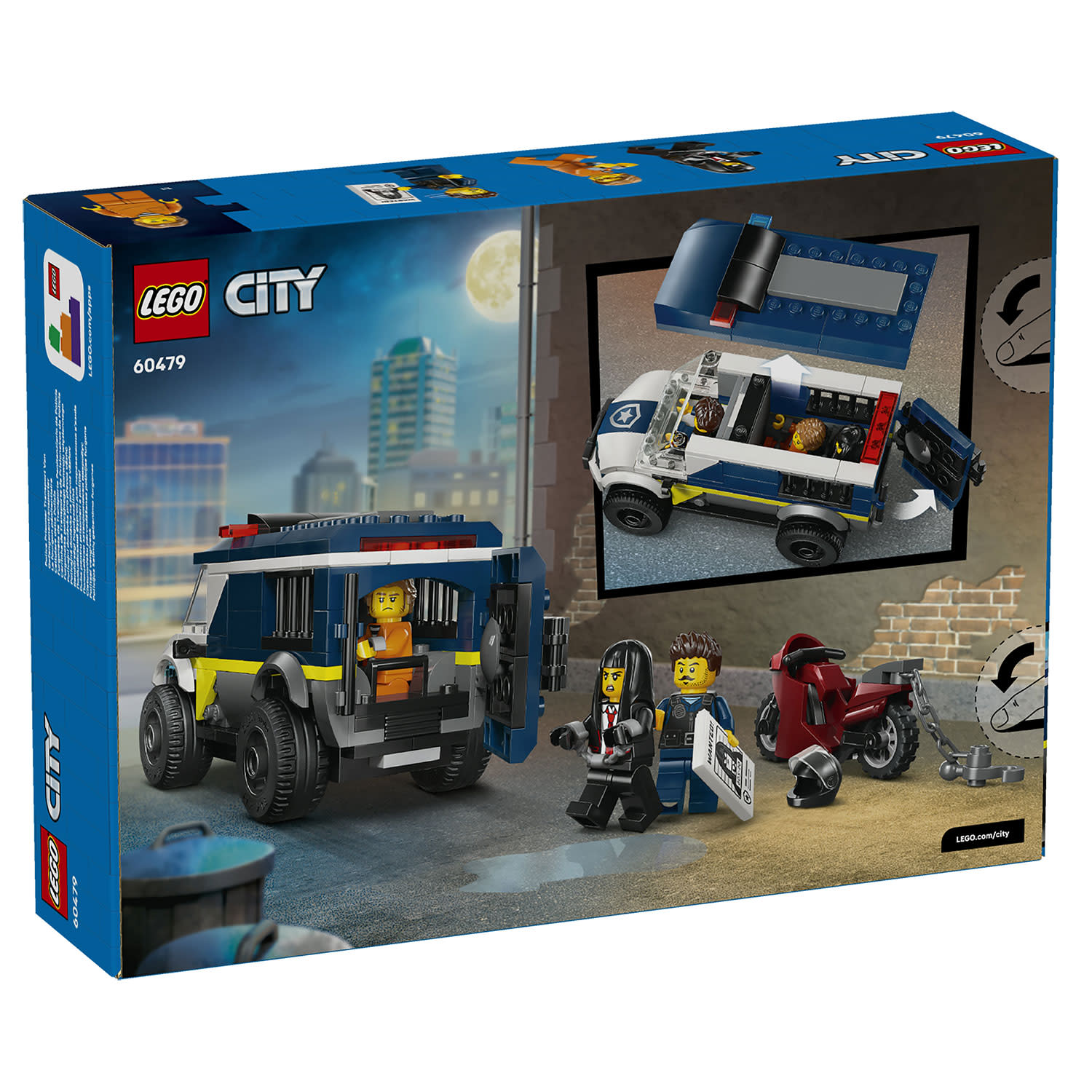 Εικόνα 3 του LEGO 60479 Police Prisoner Transport Van
