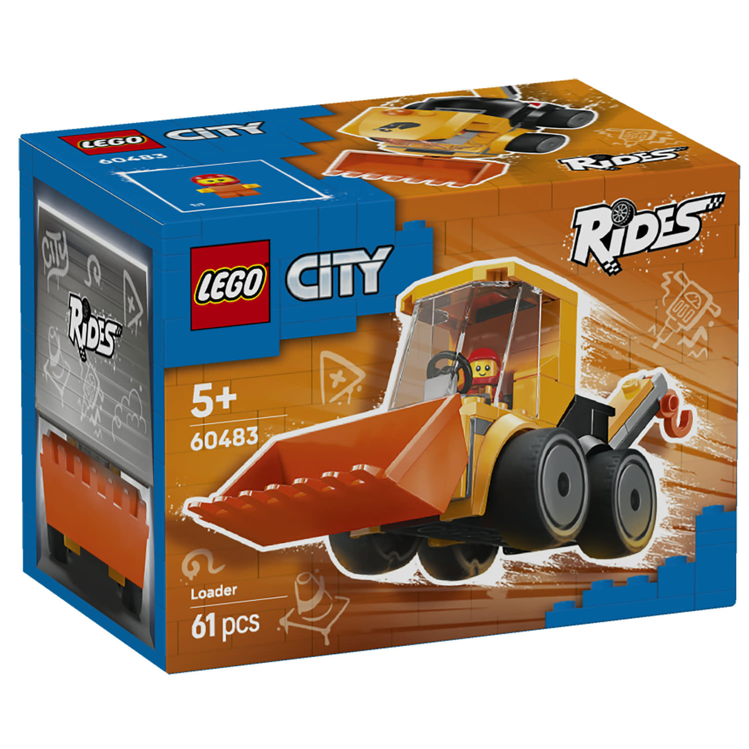LEGO 60483 Rides – Construction Loader
