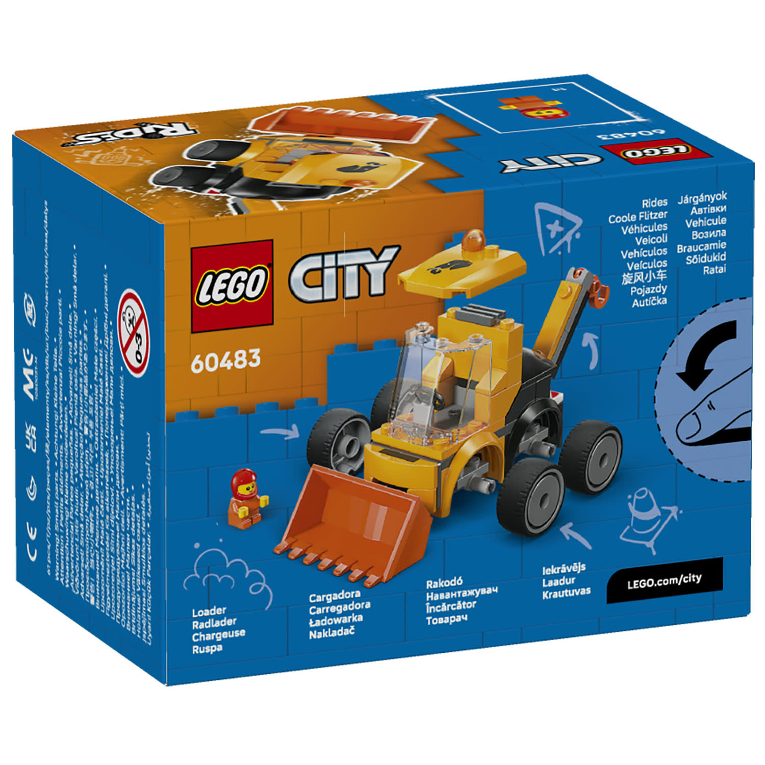 Εικόνα 5 του LEGO 60483 Rides – Construction Loader