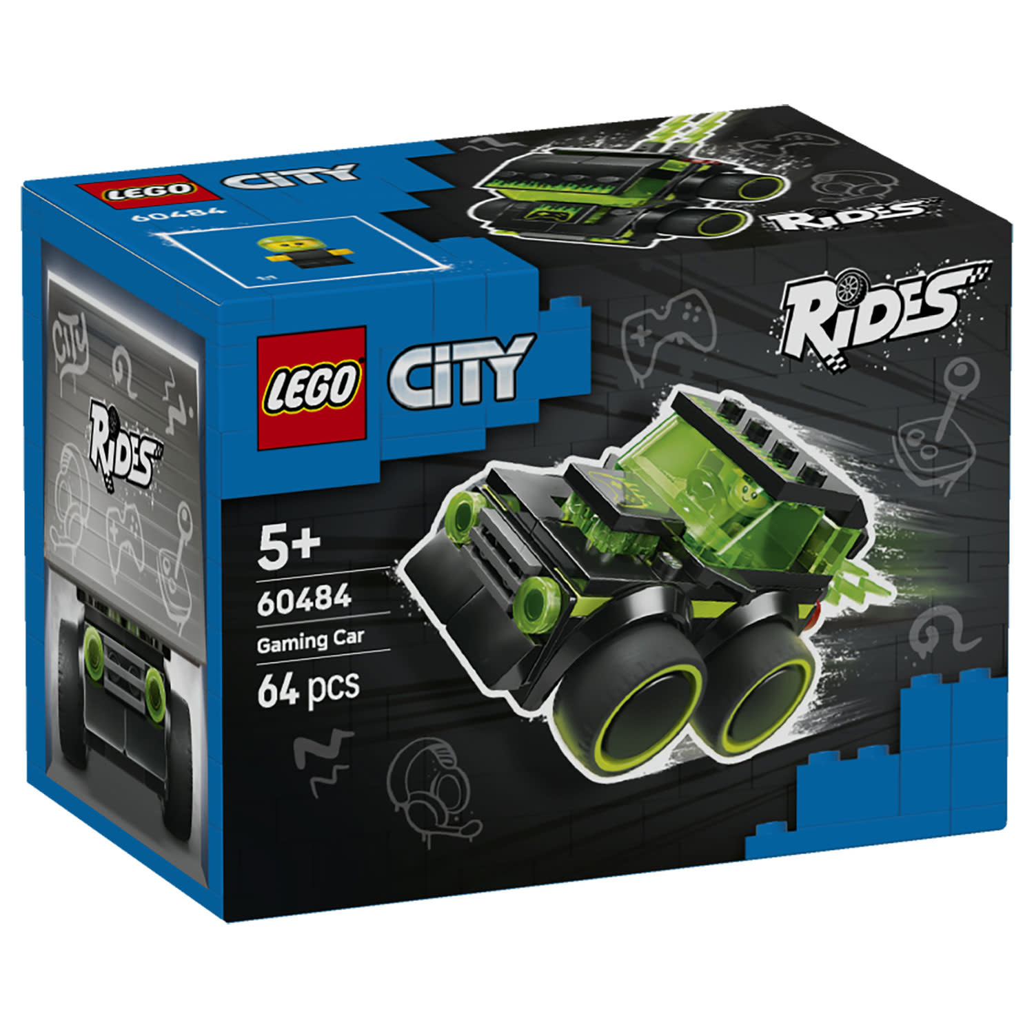 LEGO 60484 Rides – Gaming Race Car