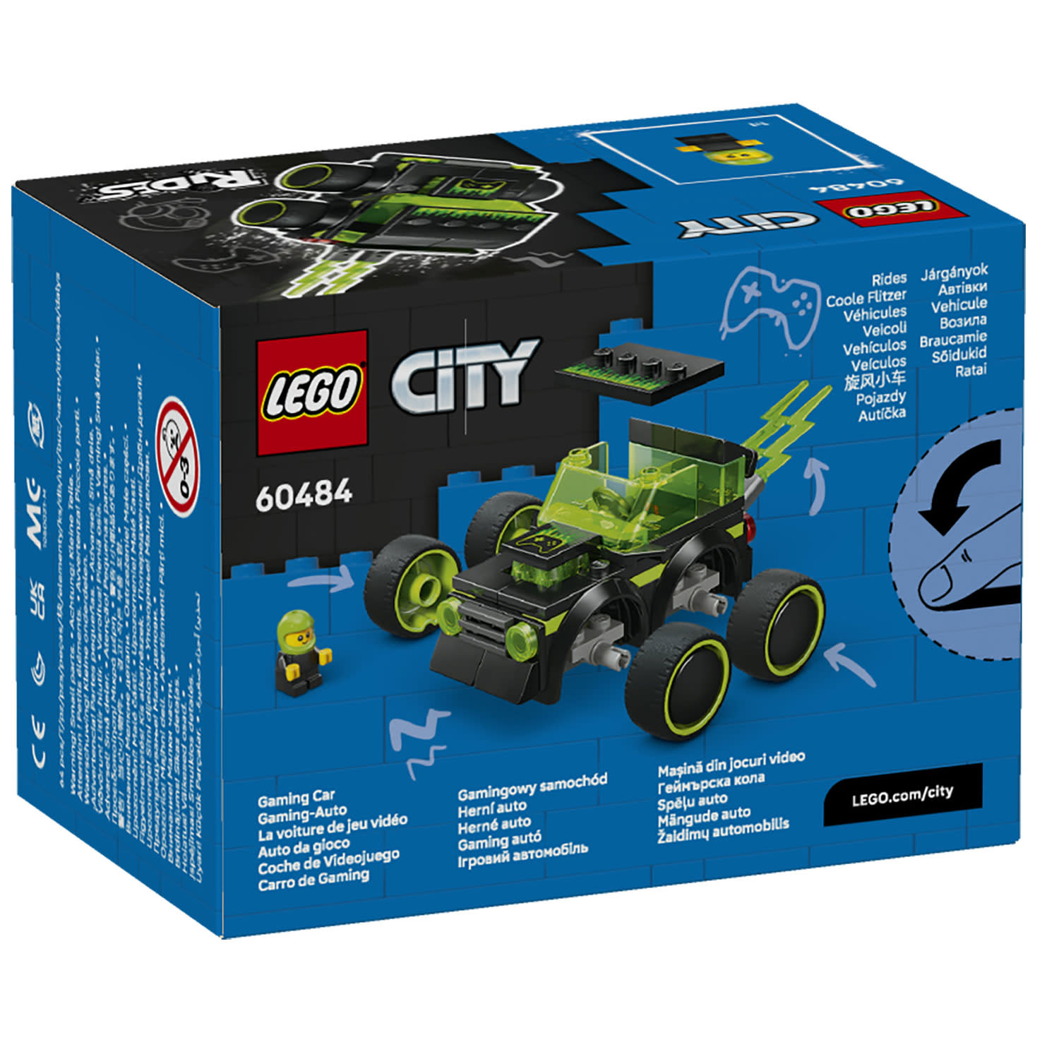 Εικόνα 5 του LEGO 60484 Rides – Gaming Race Car
