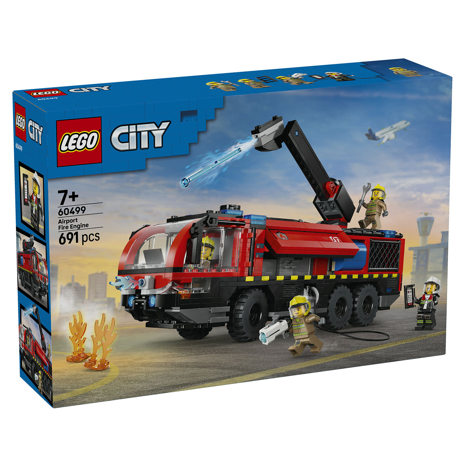 LEGO  City Πυροσβεστικό Φορτηγό Αεροδρομίου 60499