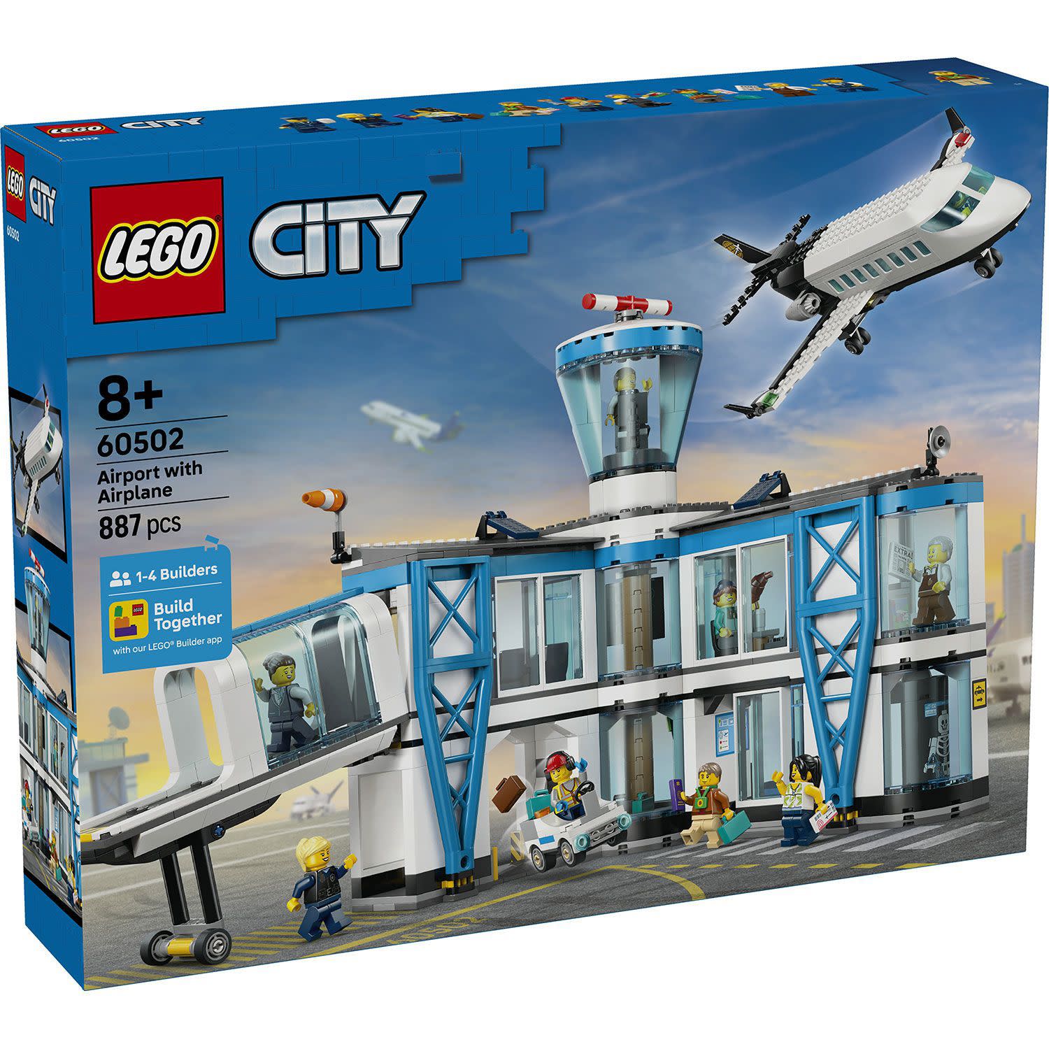 Εικόνα 1 του LEGO  City Αεροδρόμιο με Αεροπλάνο 60502