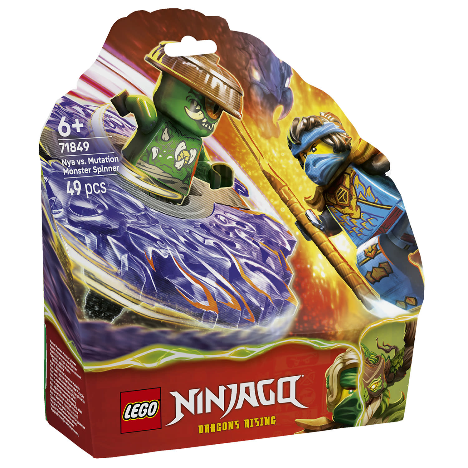 LEGO 71849 Nya Vs. Mutation Monster Spinner