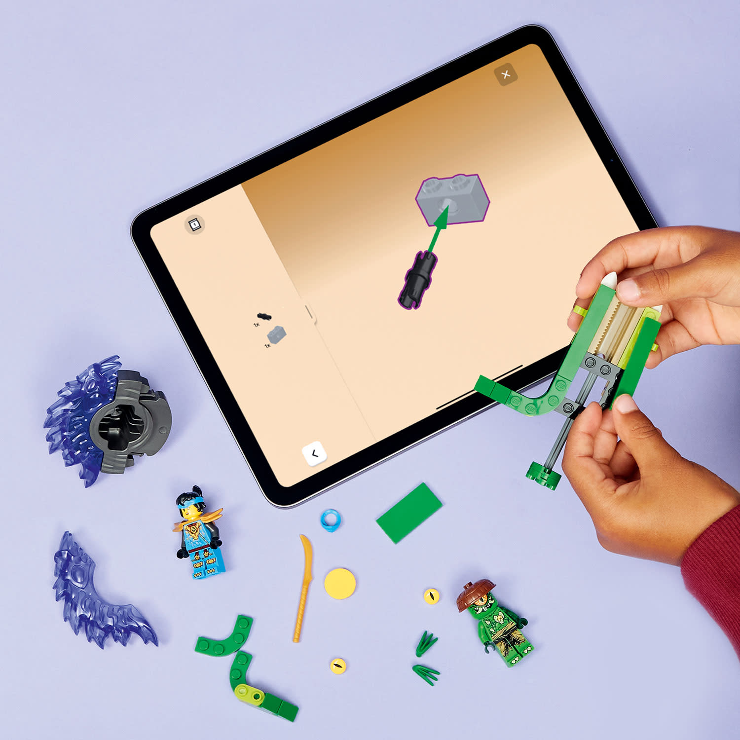 Εικόνα 3 του LEGO 71849 Nya Vs. Mutation Monster Spinner