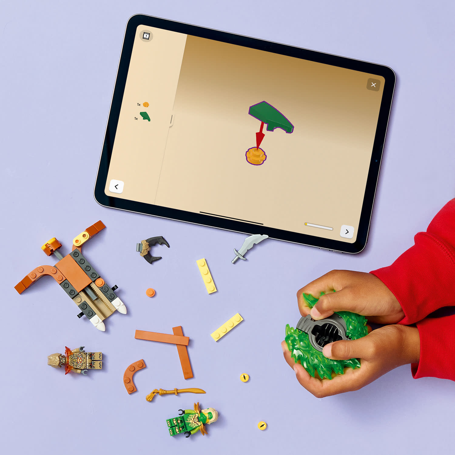 Εικόνα 3 του LEGO 71850 Lloyd Vs. Earth Monster Spinner