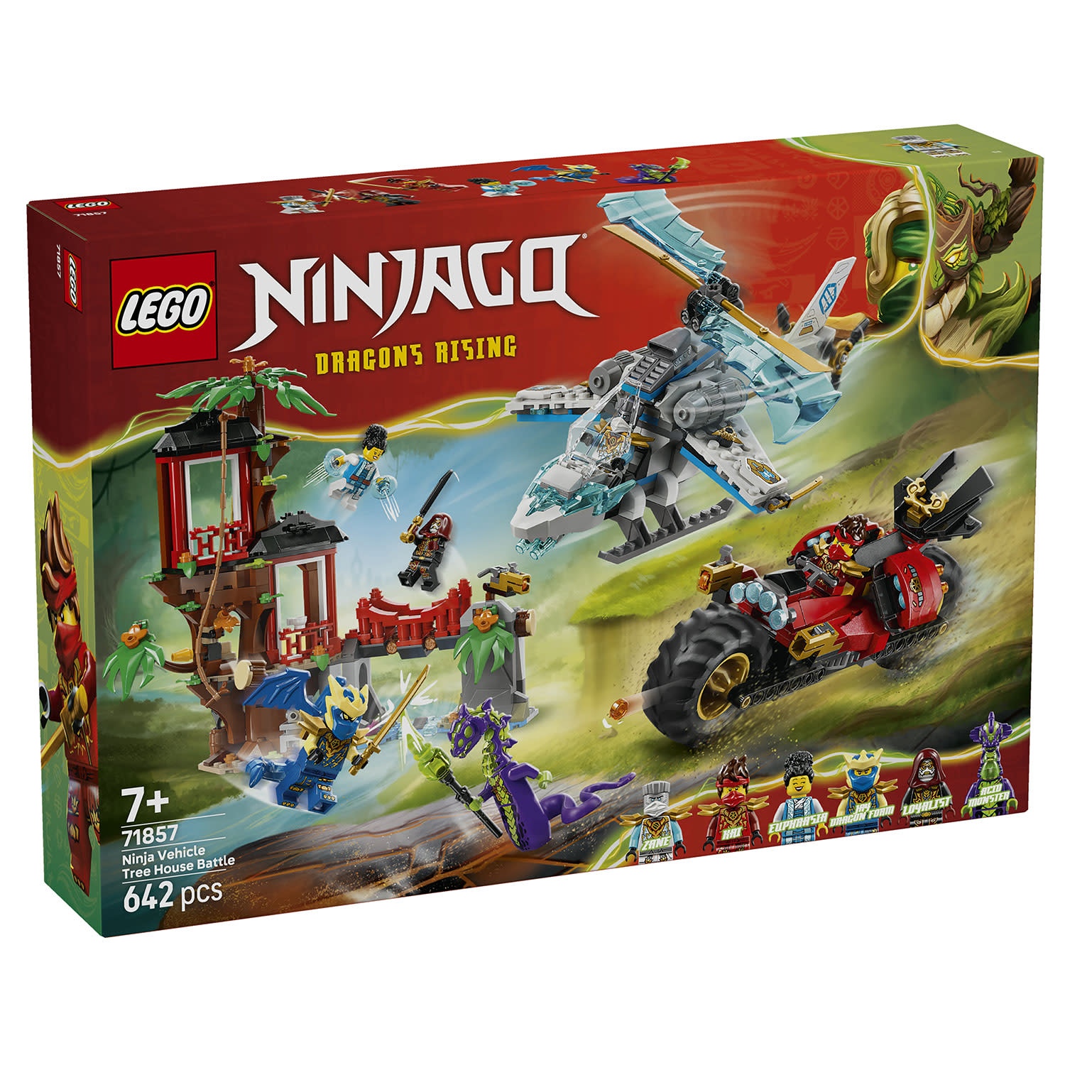 LEGO 71857 Ninja Vehicle Tree House Battle