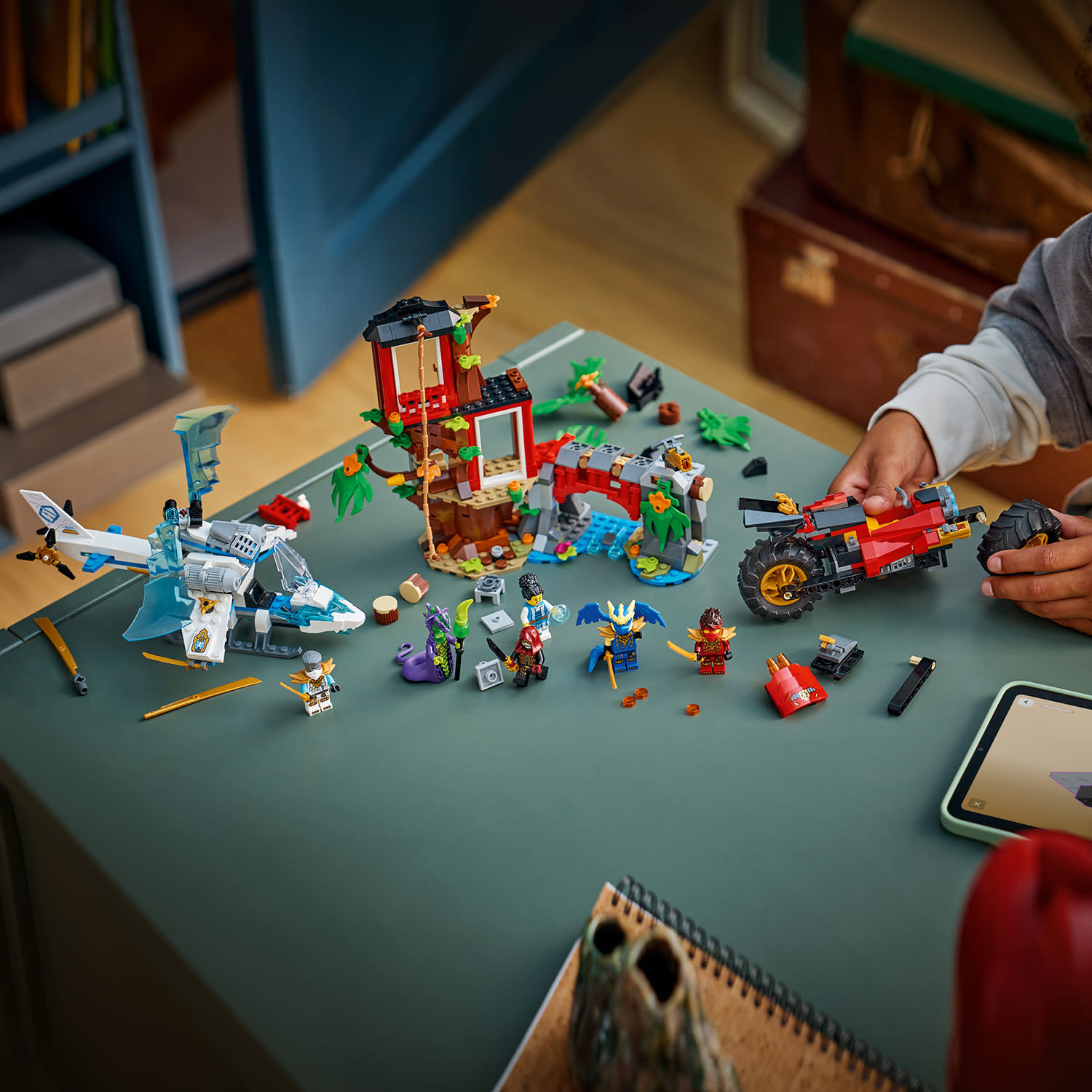 Εικόνα 3 του LEGO 71857 Ninja Vehicle Tree House Battle