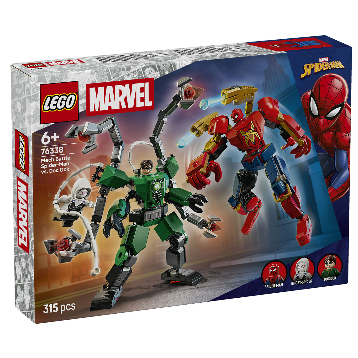 LEGO 76338 Mech Battle: Spider-Man Vs. Doc Ock