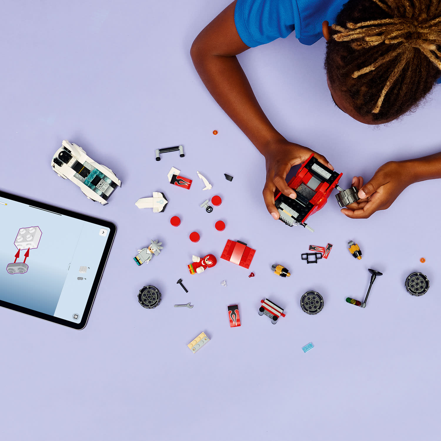 Εικόνα 3 του LEGO 77118 Silver'S Car Vs. Knuckles' Monster Truck