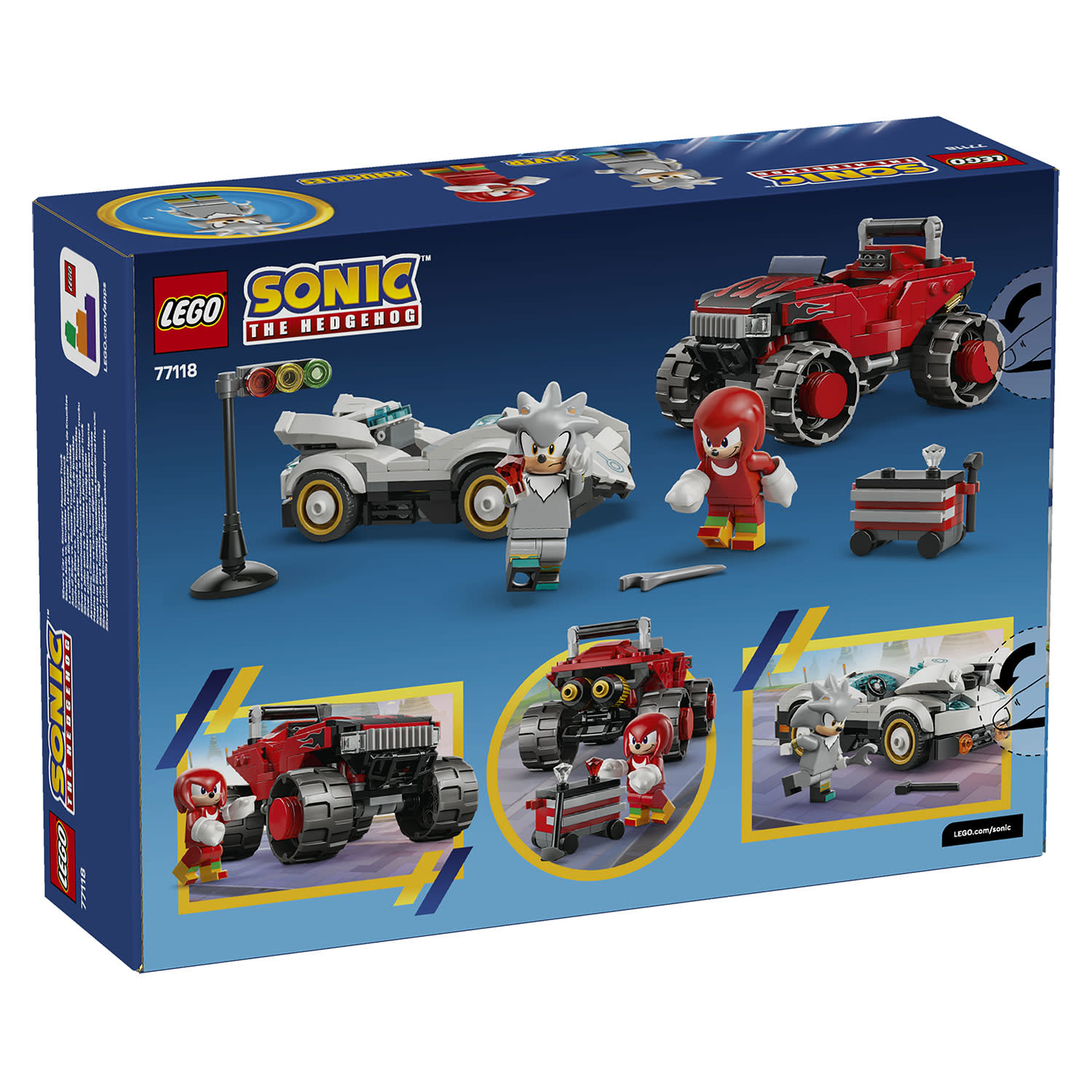 Εικόνα 5 του LEGO 77118 Silver'S Car Vs. Knuckles' Monster Truck