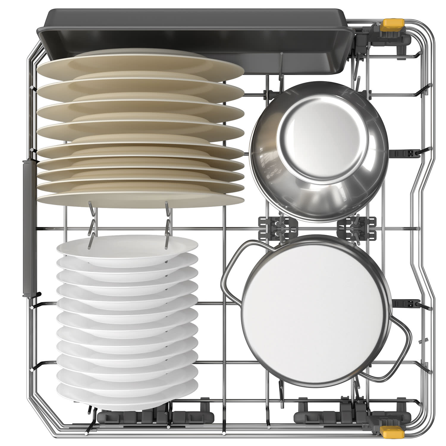 Εικόνα 3 του Whirlpool WH7IPA15BM6L0 Πλυντήριο Πιάτων Εντοιχιζόμενο 59,80 cm