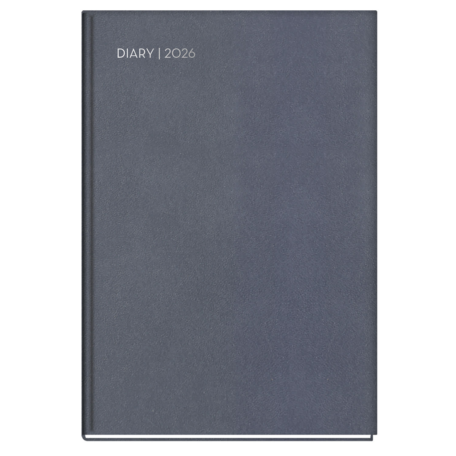 Εικόνα 1 του The Writing Fields 2026 Ημερολόγιο Ημερήσιο 17X25 Γκρι Δερματίνη