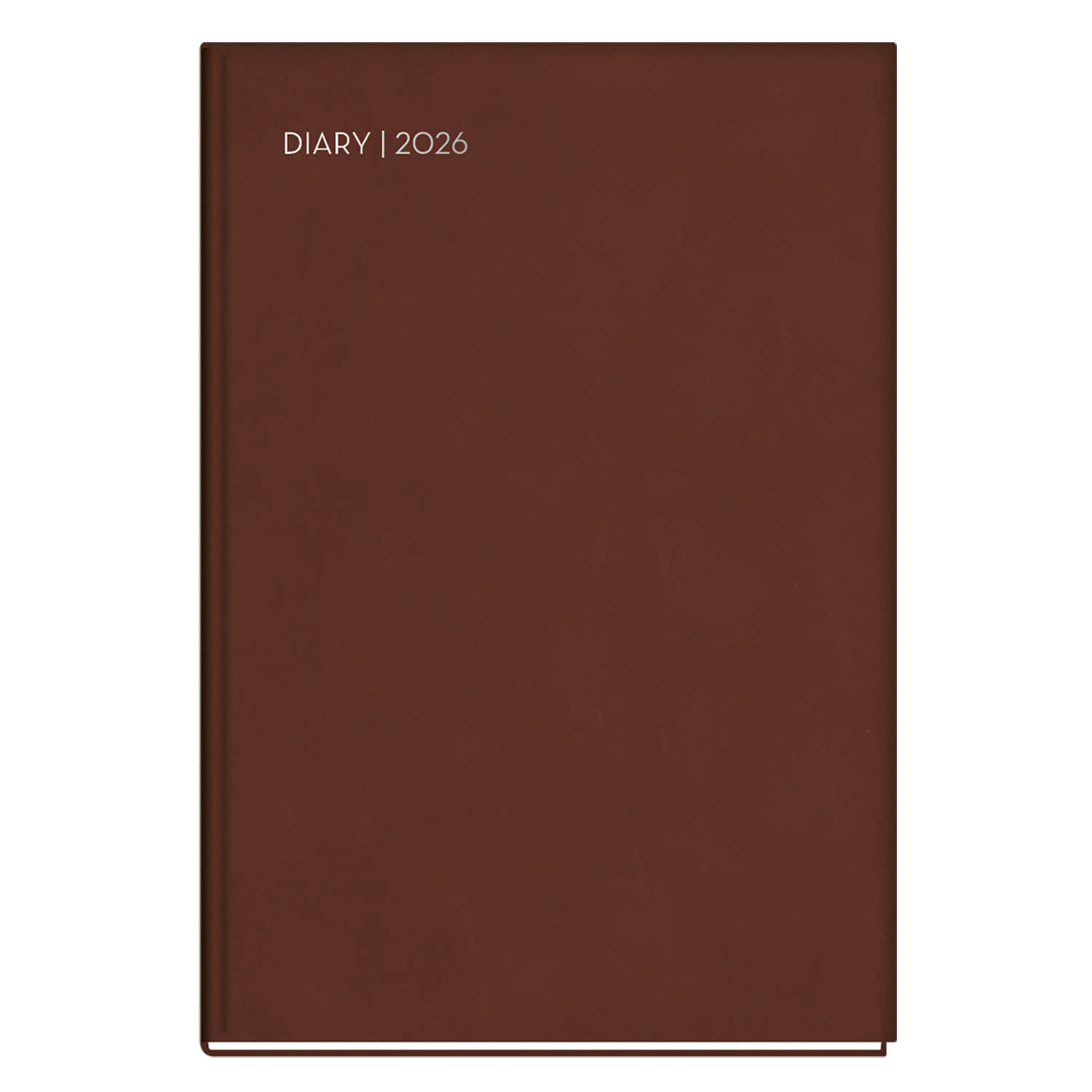 The Writing Fields 2026 Ημερολόγιο Ημερήσιο 17X25 Μπορντό Δερματίνη