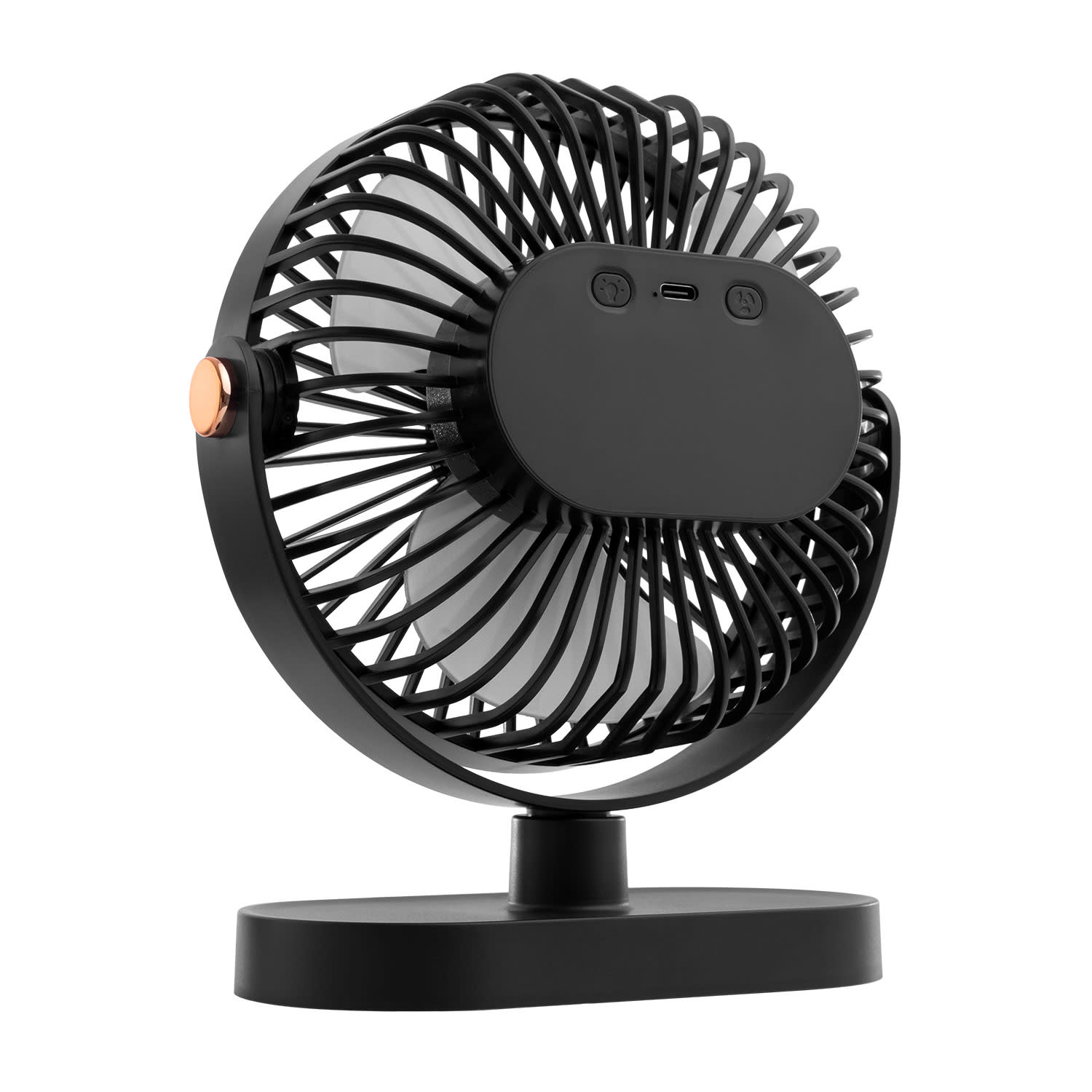 Εικόνα 5 του Sentio Mini Ανεμιστήρας Γραφείου Μαύρος