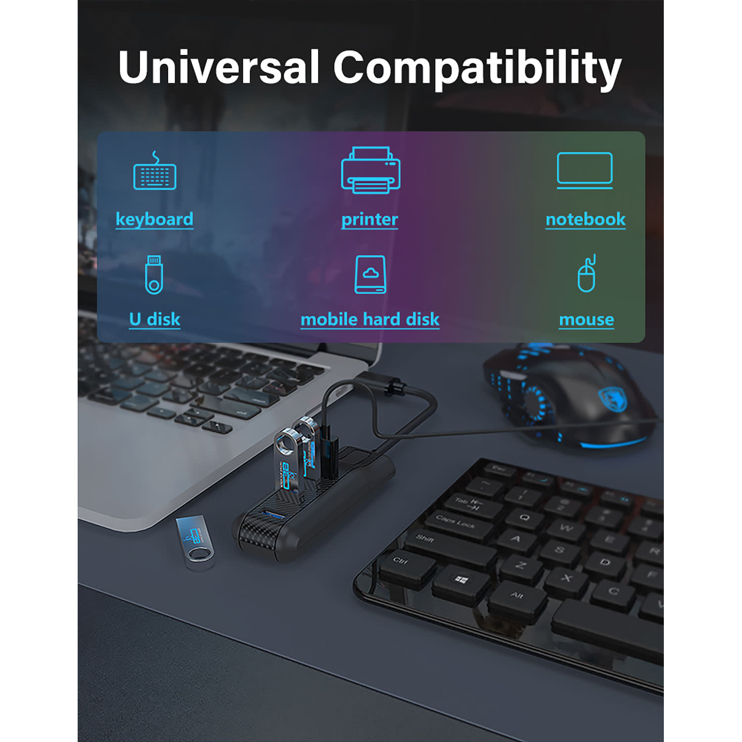 Εικόνα 5 του Turbo-X USB 3.0 Hub to 4 port