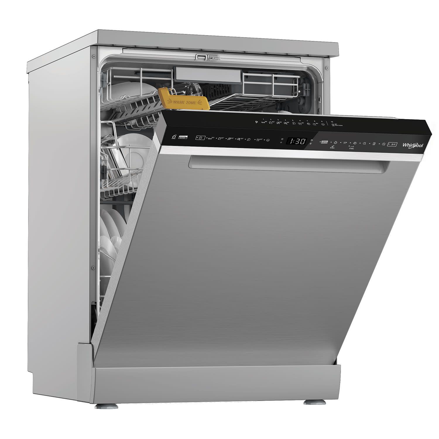 Whirlpool W8F HS61X Πλυντήριο Πιάτων Ελεύθερο 60 cm