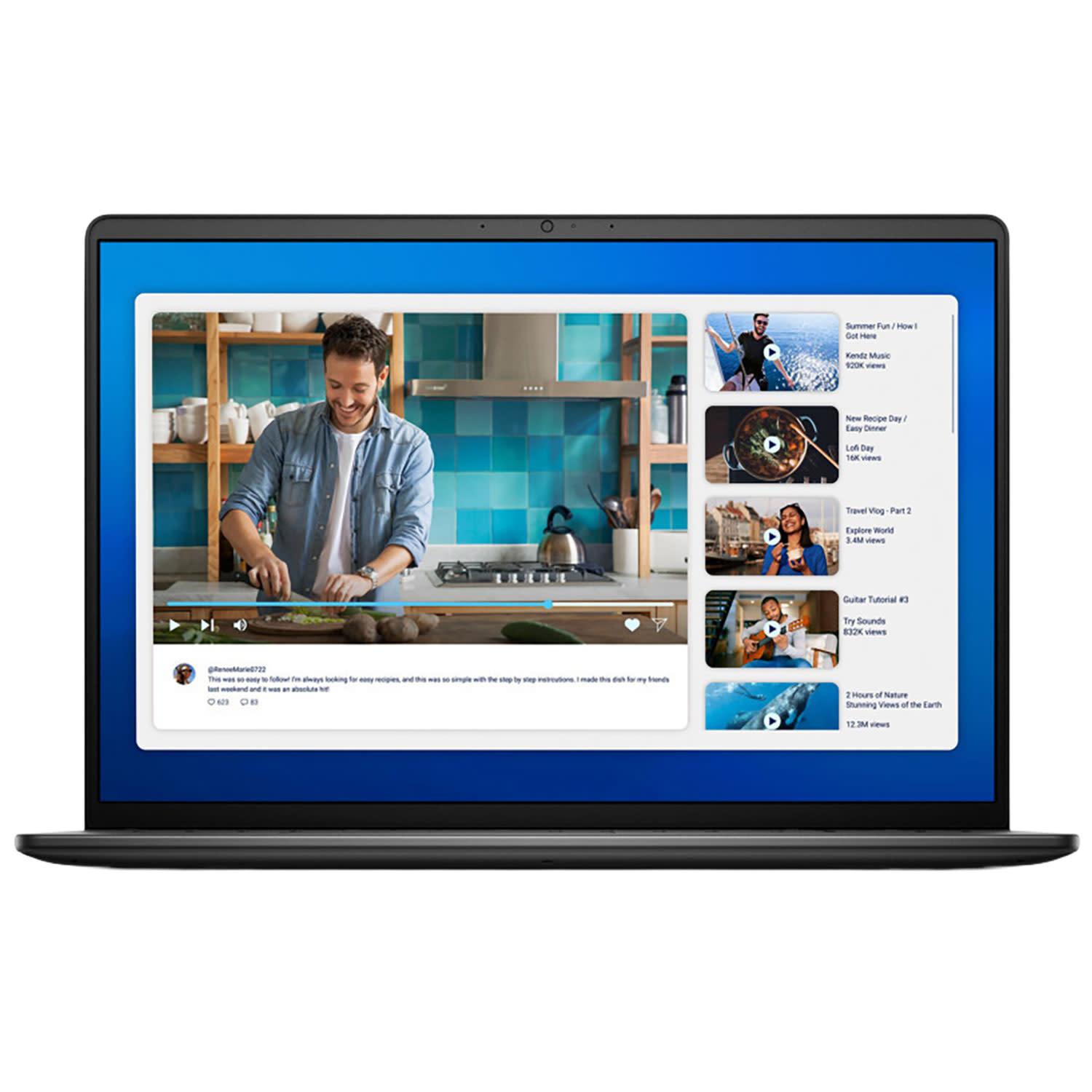 Εικόνα 1 του Dell 16 DC16250 Laptop 16" IPS (Core 5 120U/16 GB/512 GB/UHD Graphics/Windows 11 Pro)