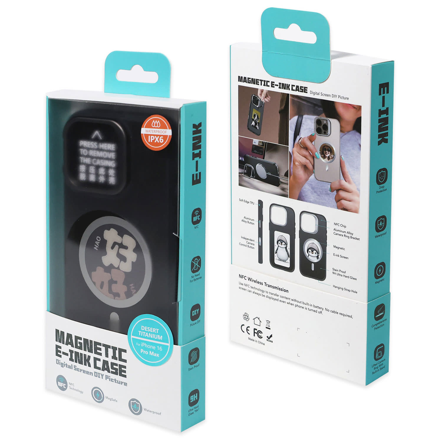 Κάνε κλικ για να δεις την εικόνα 3 του Sentio Θήκη e-Ink για iPhone 17