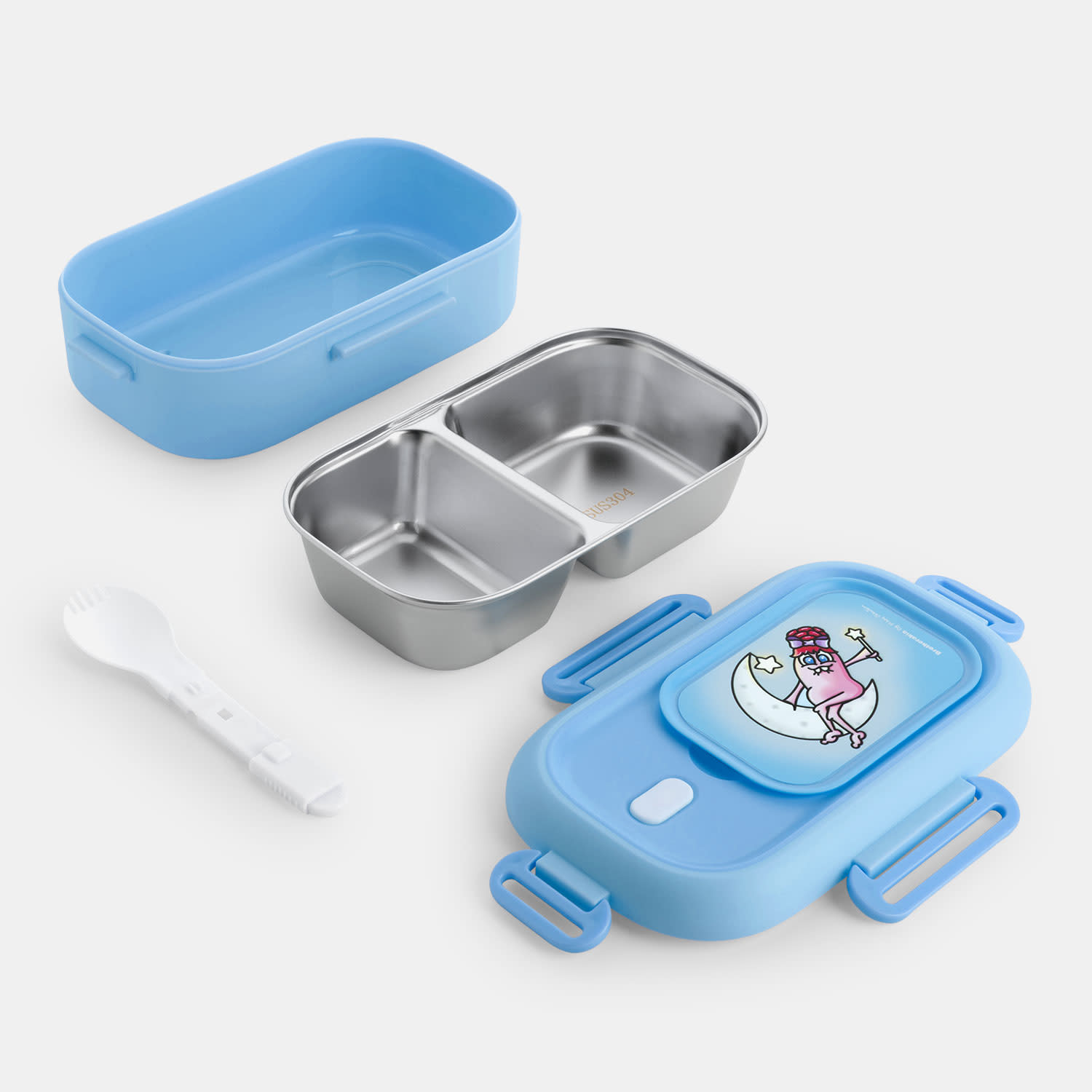 Κάνε κλικ για να δεις την εικόνα 3 του Sentio Δοχείο Φαγητού Μπλε Brotherakia by Μικρή Ολλανδέζα