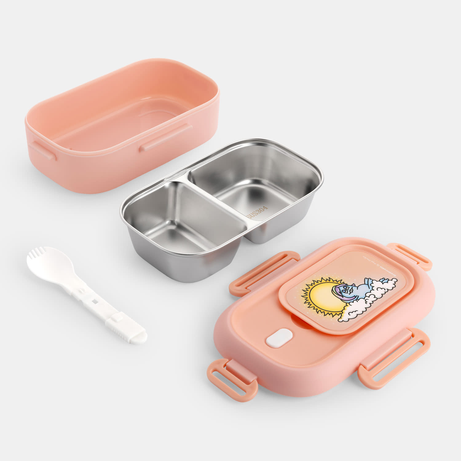 Κάνε κλικ για να δεις την εικόνα 3 του Sentio Δοχείο Φαγητού Πορτοκαλί Brotherakia by Μικρή Ολλανδέζα