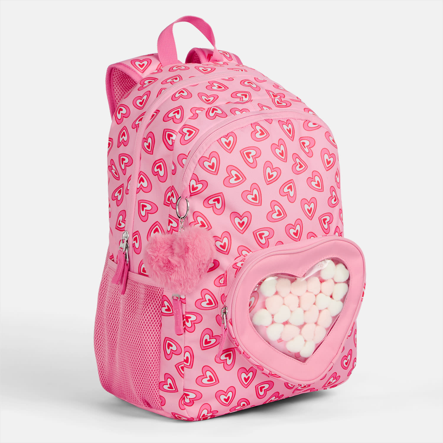 Goomby Τσάντα Πλάτης Pink Retro Hearts