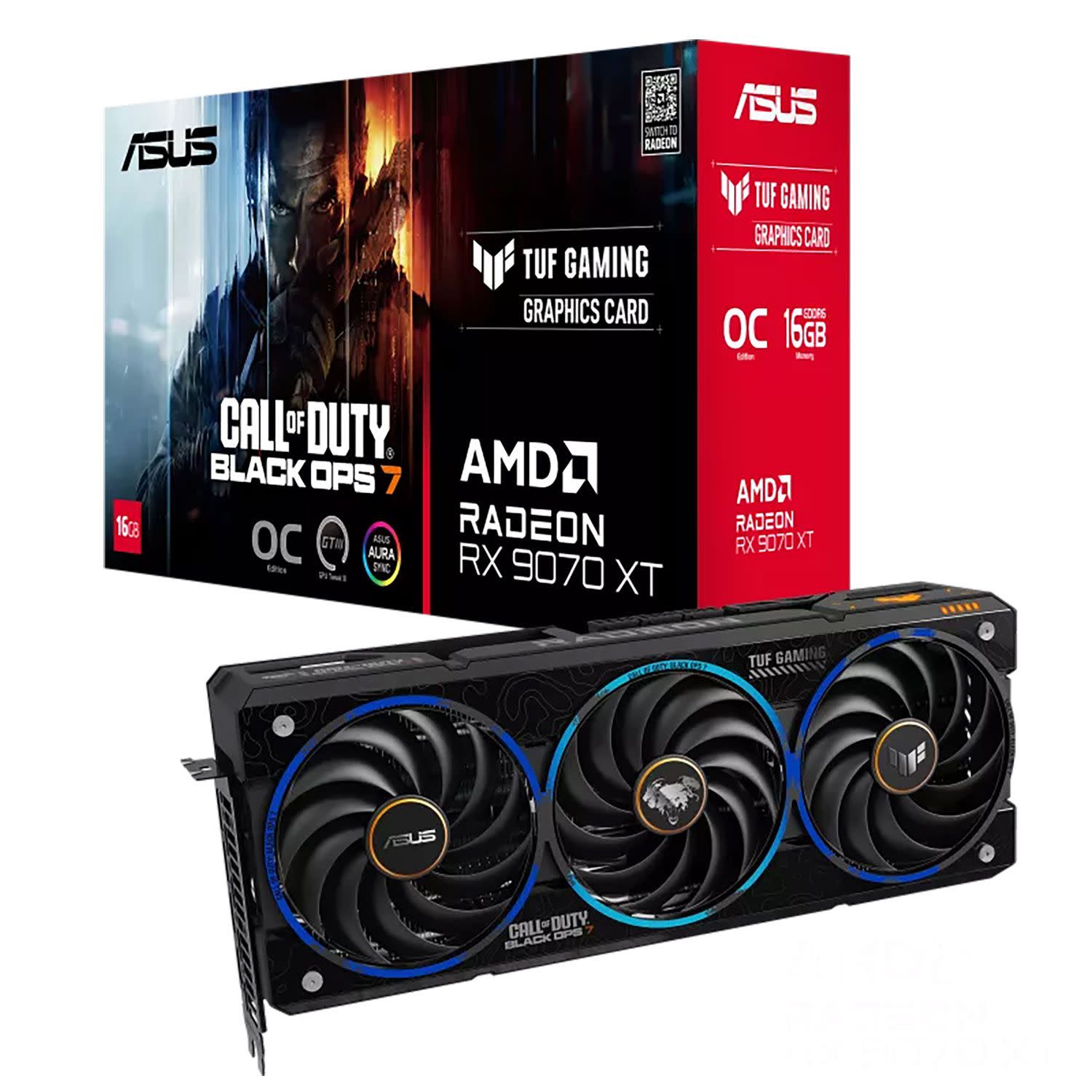 Asus VGA Radeon RX 9070 XT TUF COD BO7 16 GB