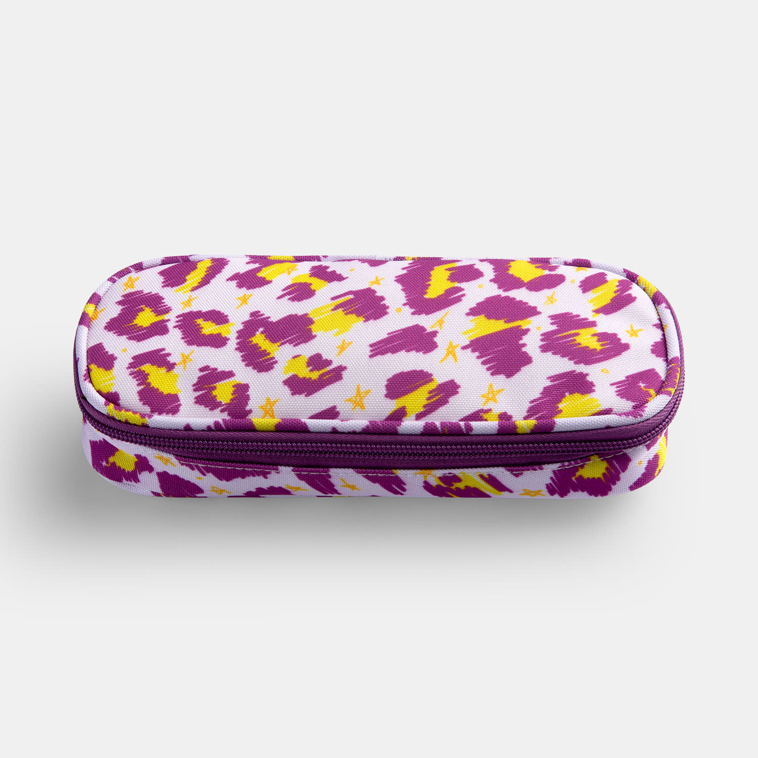 Εικόνα 2 του Sentio Κασετίνα Οβάλ Leopard Purple