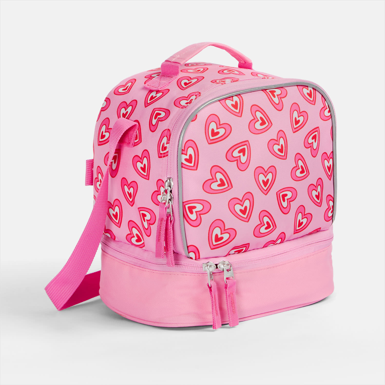 Goomby Τσάντα Φαγητού Pink Retro Hearts