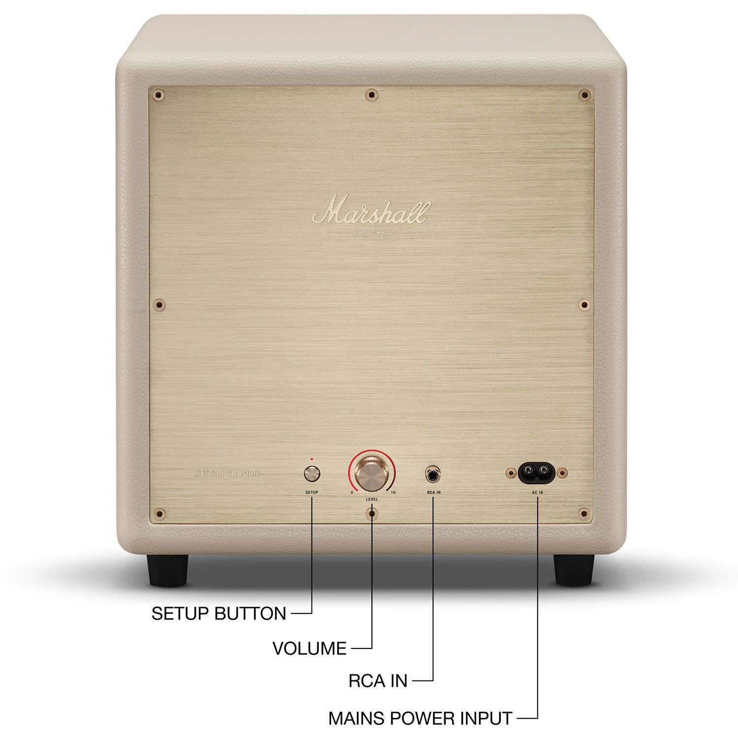 Εικόνα 3 του Marshall Heston Subwoofer Sub 200 Cream