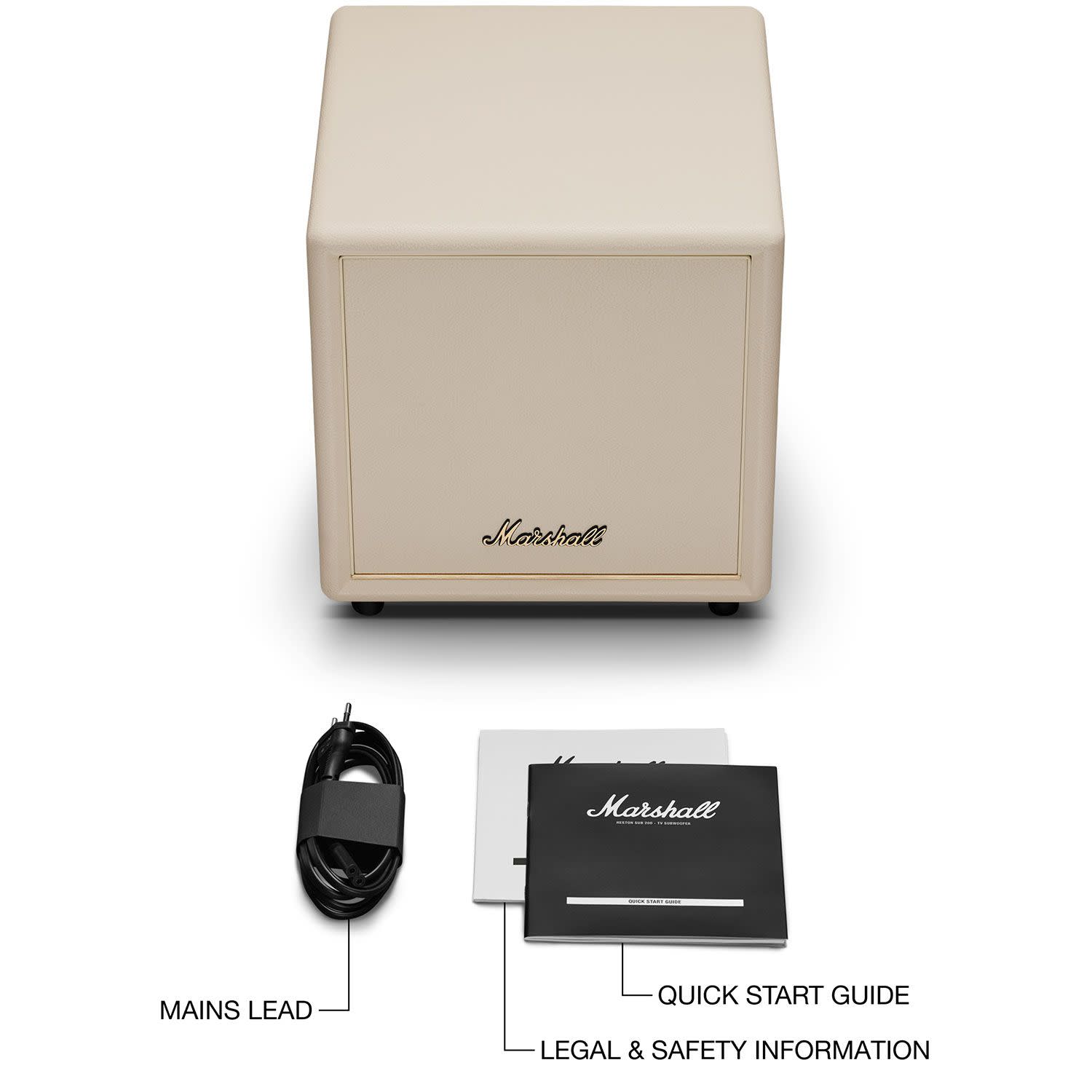 Εικόνα 4 του Marshall Heston Subwoofer Sub 200 Cream